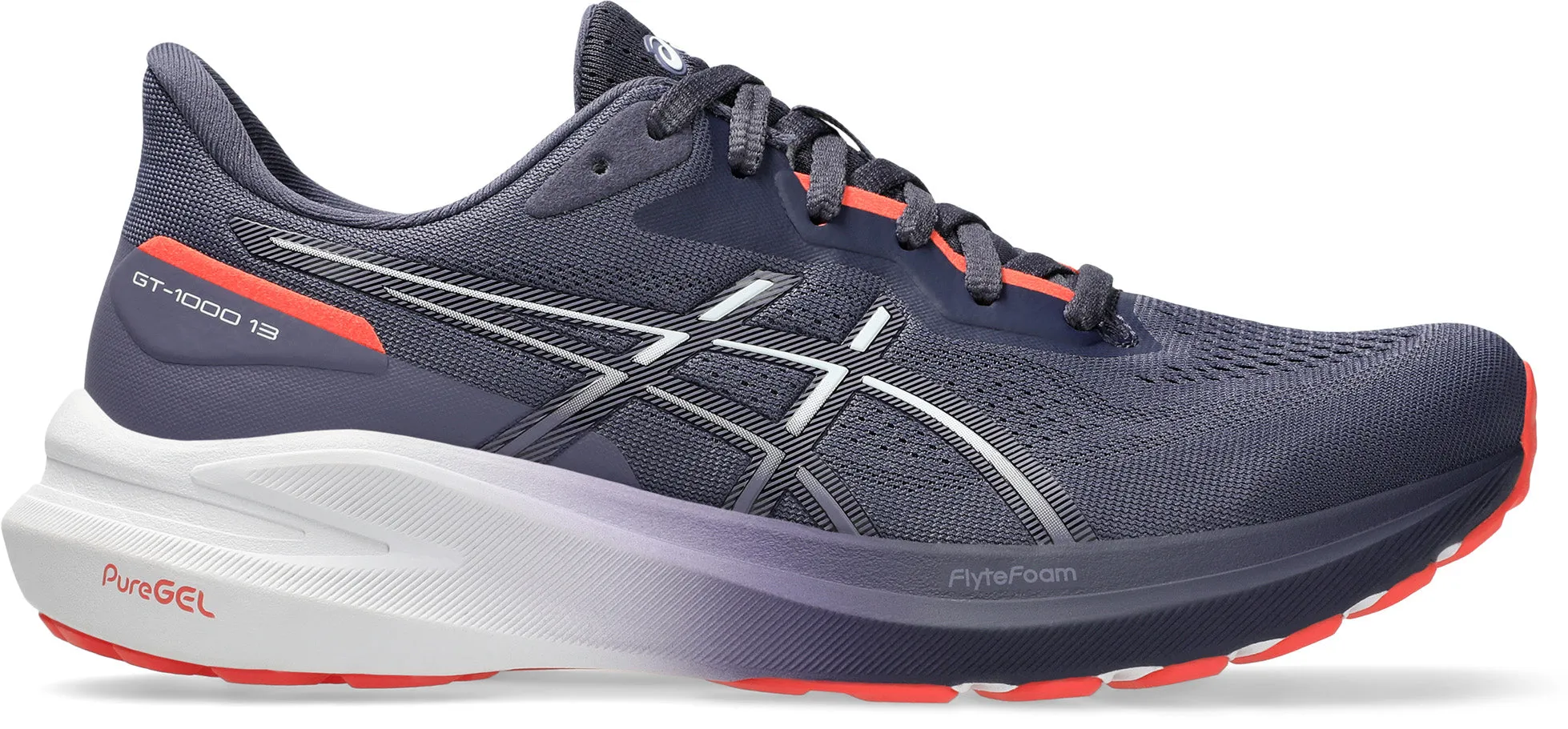 Traction Grooves Gt-1000 13 Women's Running Shoes (Width D)