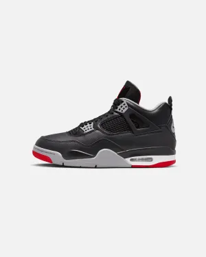 Dad Style Cushioned Insole Jordan Air Jordan 4 Retro Black/Fire Red