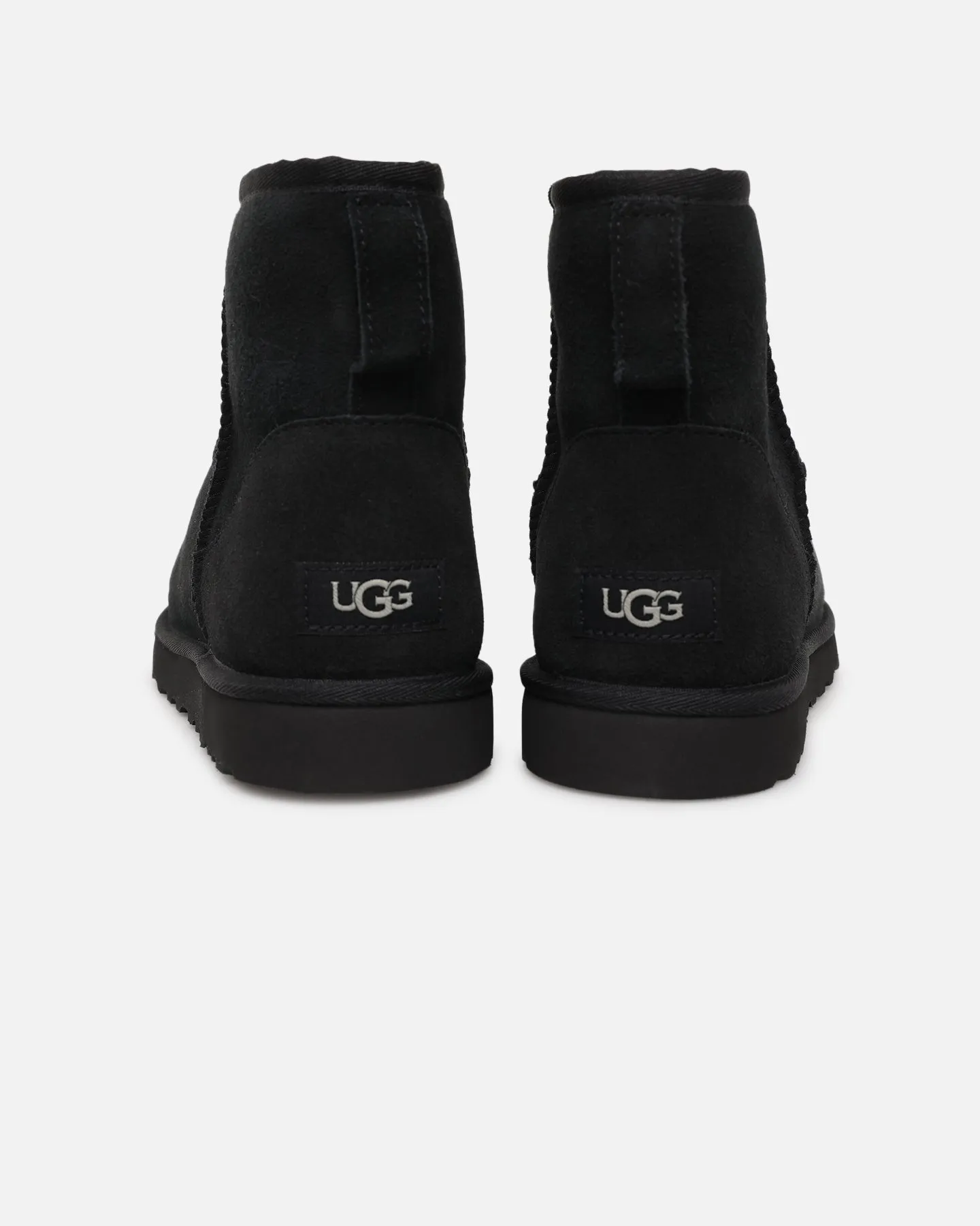 Ugg Boots Classic Mini Black Wind Safe Picnic Easy