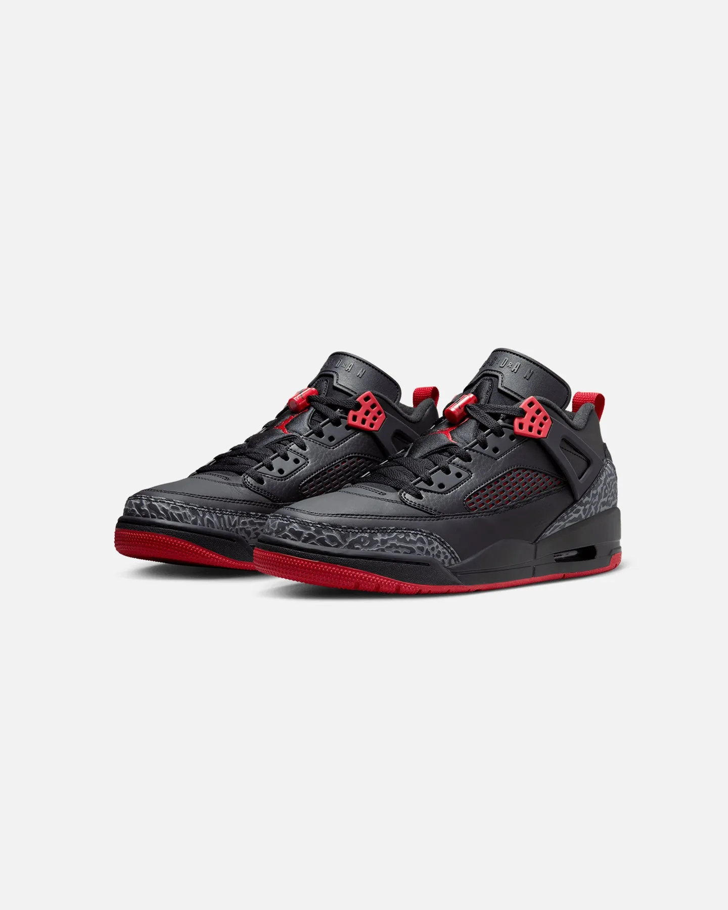 Slip Resistant Fresh Drop Jordan Spizike Low Black/Gym Red