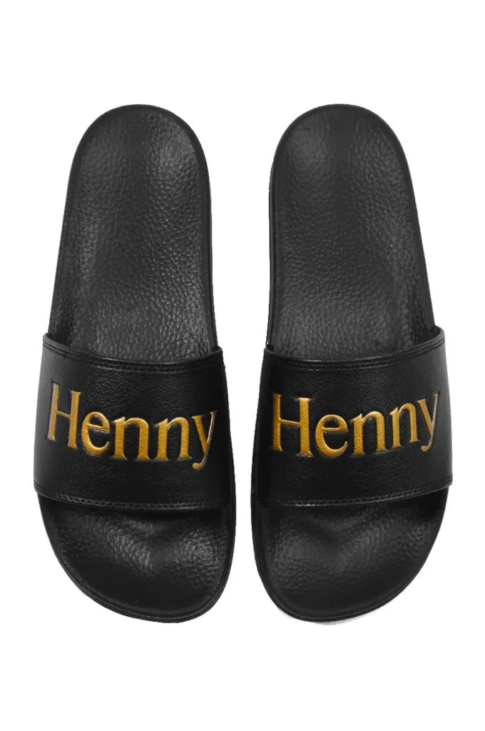 Outdoor Footwear Comfortable Footwear for Beach Henny Apparel Henny Slides Sandals