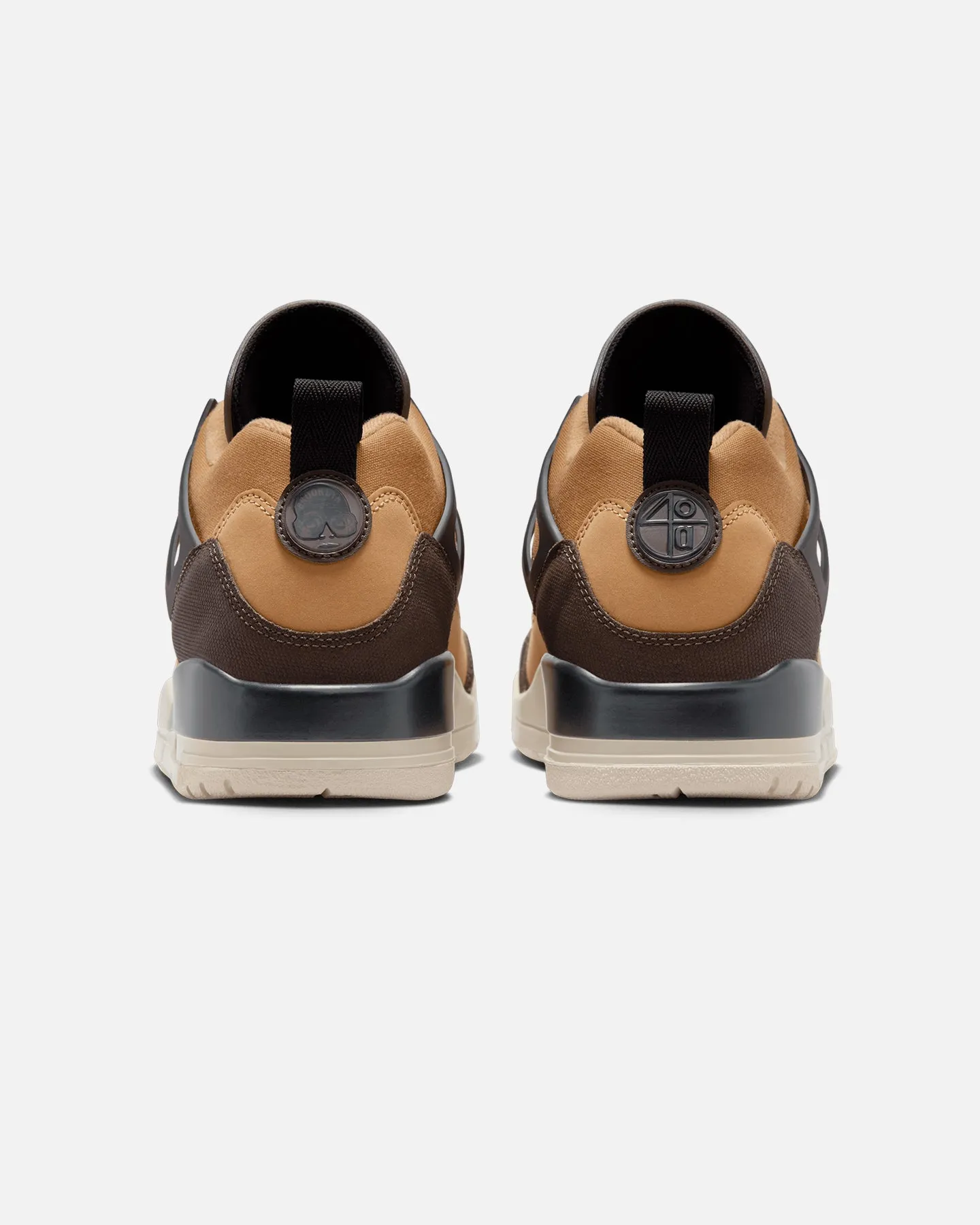 Jordan Spizike Low "Wheat" Flax Style Move