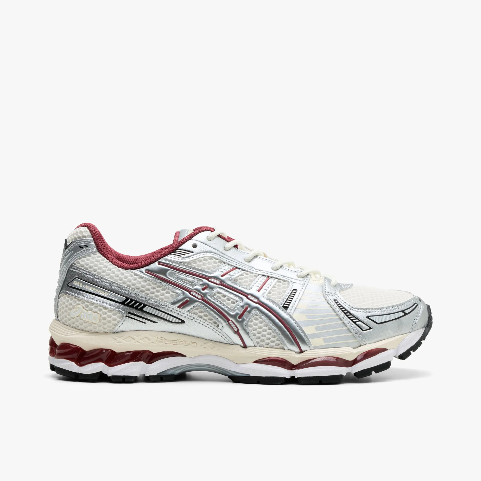 Toe box Stability ASICS GEL-Kayano 12.1 Cream / Pure Silver