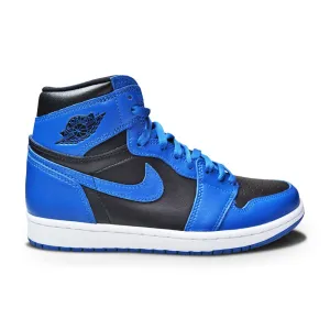 Sneakers Support Mens Nike Air Jordan 1 Retro  High OG - 555088 404 - DK Marina Blue Black White