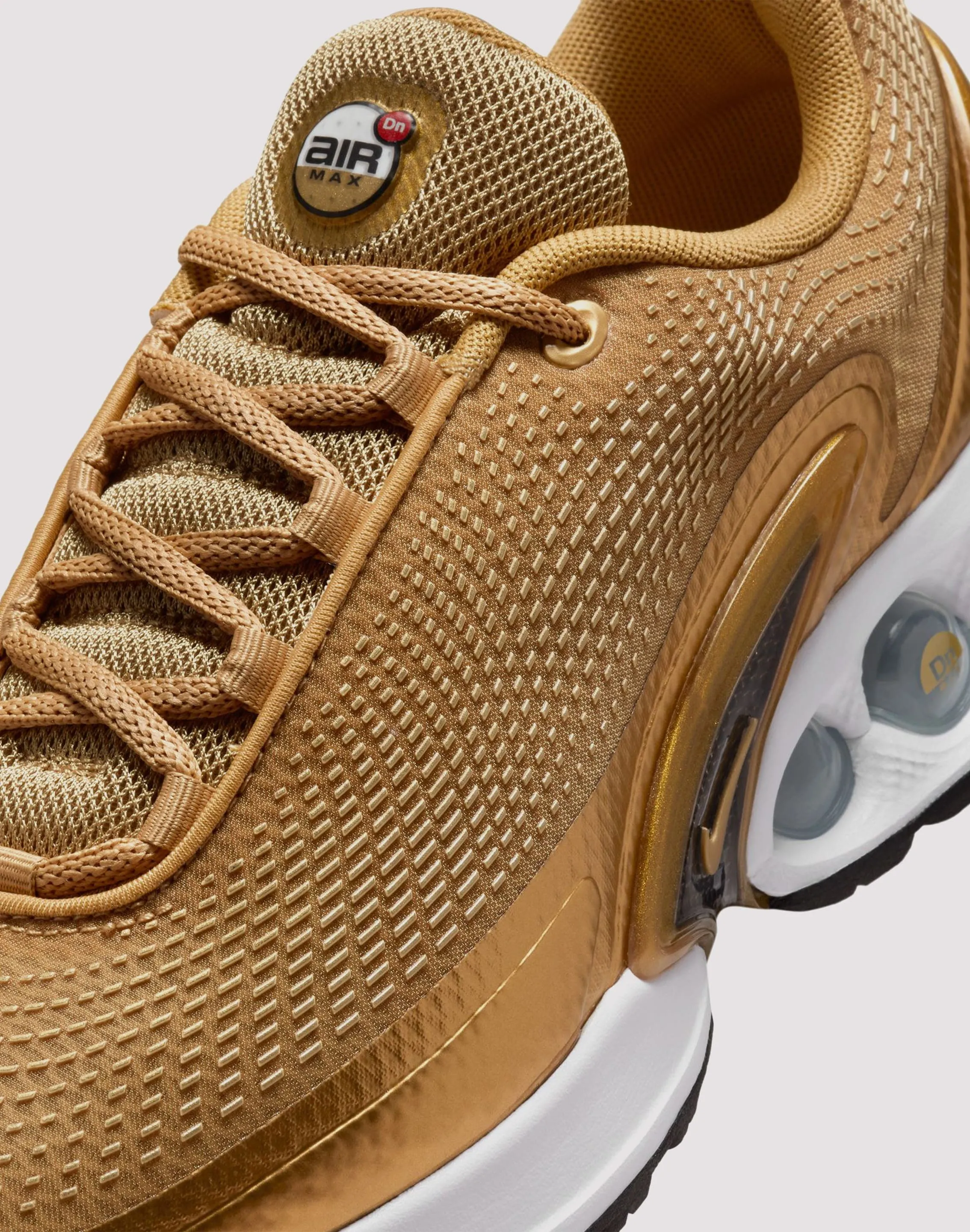 Anti - slip sole Nike Air Max Dn Premium "Metallic Gold/Black/White"