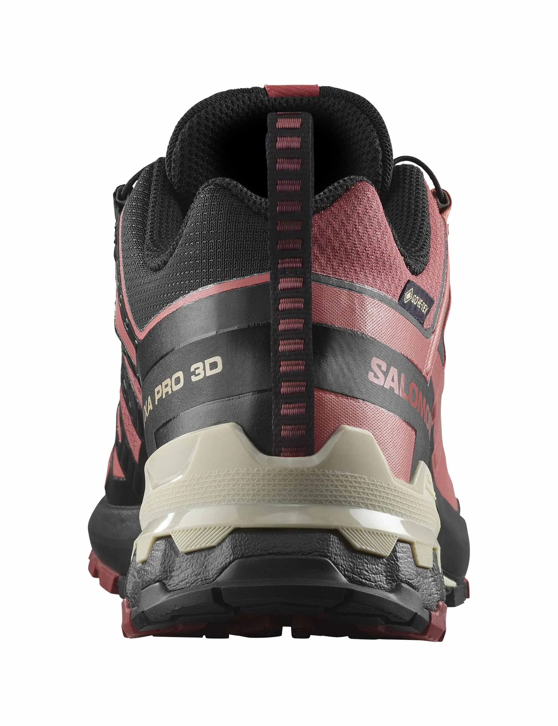 triathlon running wear rainy day running shoes XA Pro 3D V9 Gore-Tex - Cow Hide/Black/Faded Rose