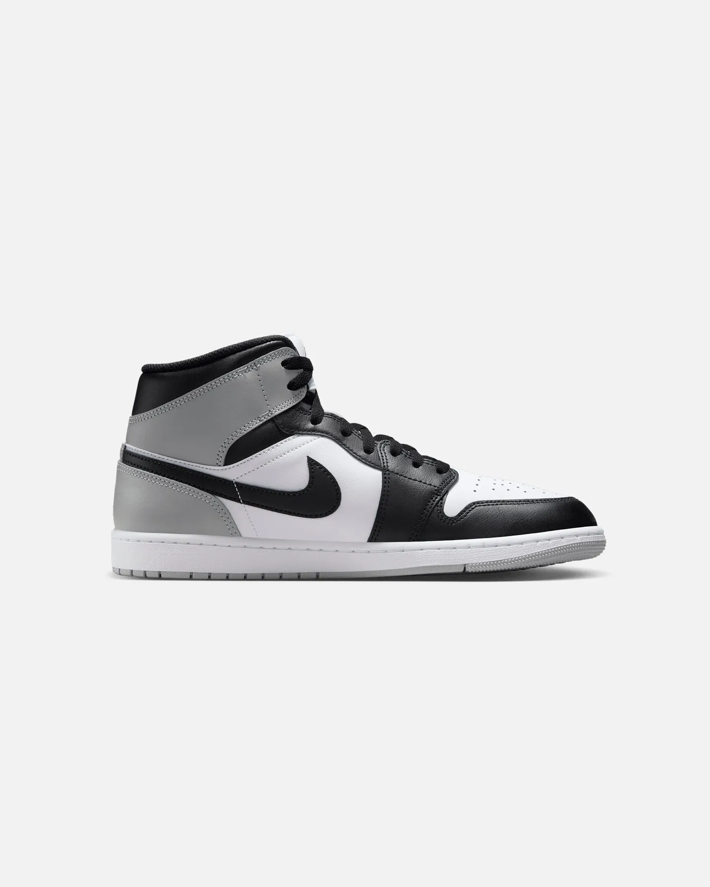 Stable Feel Jordan Air Jordan 1 Mid "Baron" White/Black/Smoke Grey