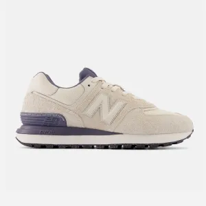slip - resistant sole shoes New Balance Men'S U574Lgwg Aviator/White Sneakers