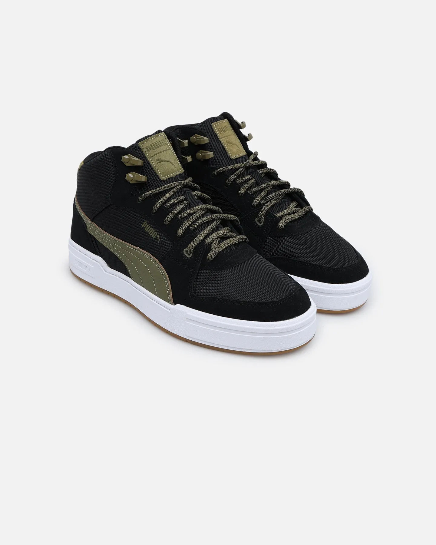 Puma CA Pro Mid Trail Black Cotton Base