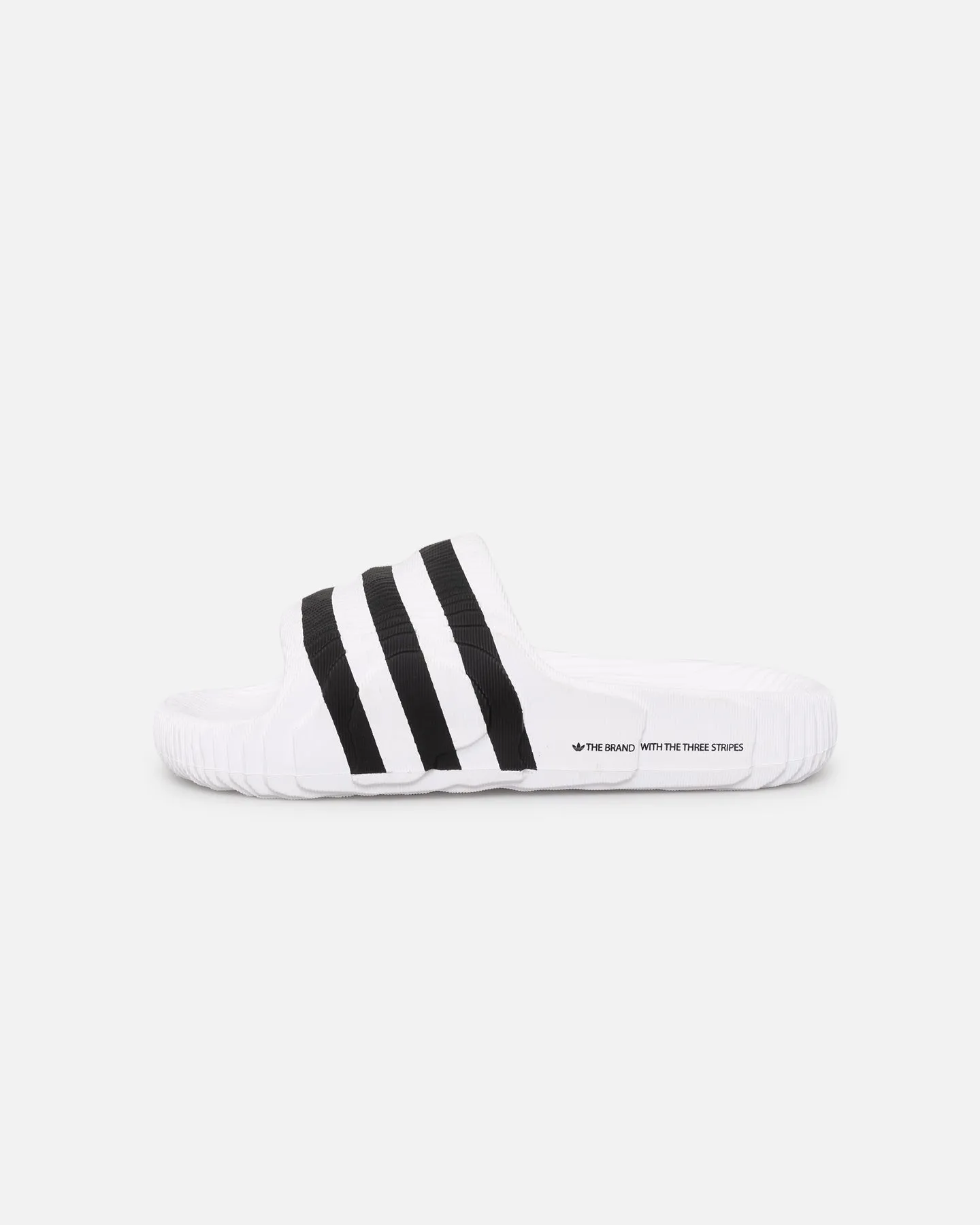 evening run Adidas Adilette 22 White/White