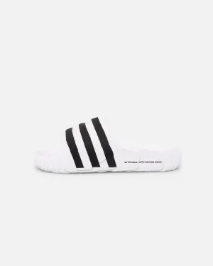 evening run Adidas Adilette 22 White/White