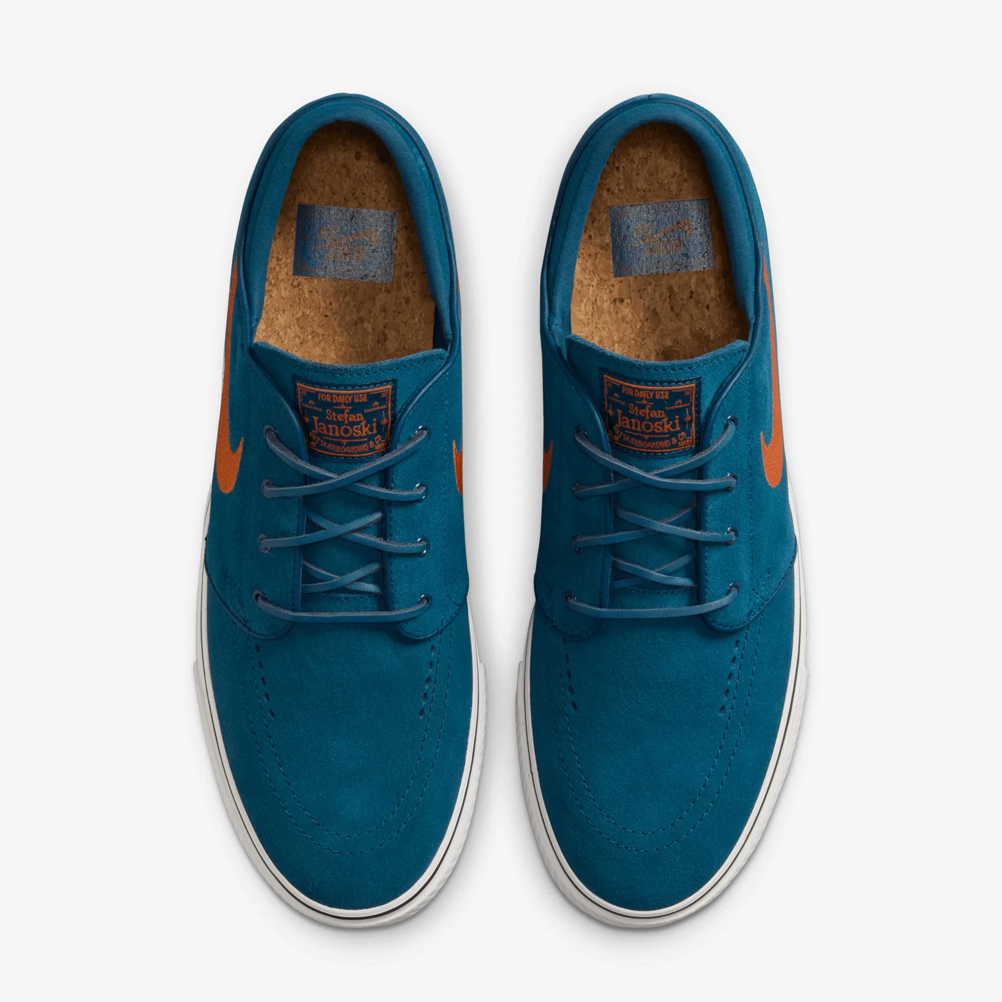 Shock Dispersing Orthotic Support Nike | SB ZOOM JANOSKI OG  { BLUE FORCE/CAMPFIRE ORANGE-BLUE FORCE