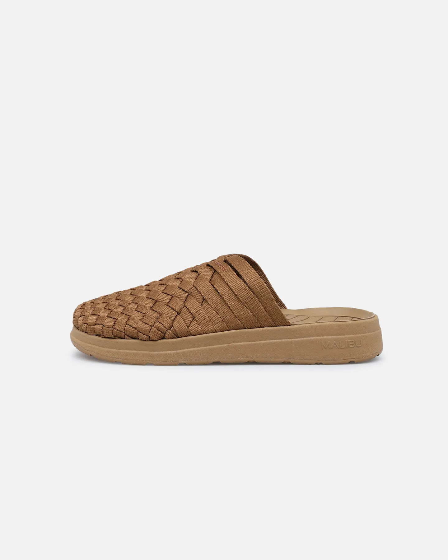 Malibu Sandals Colony Classic Brown All Day Rainy Day Comfort Strap