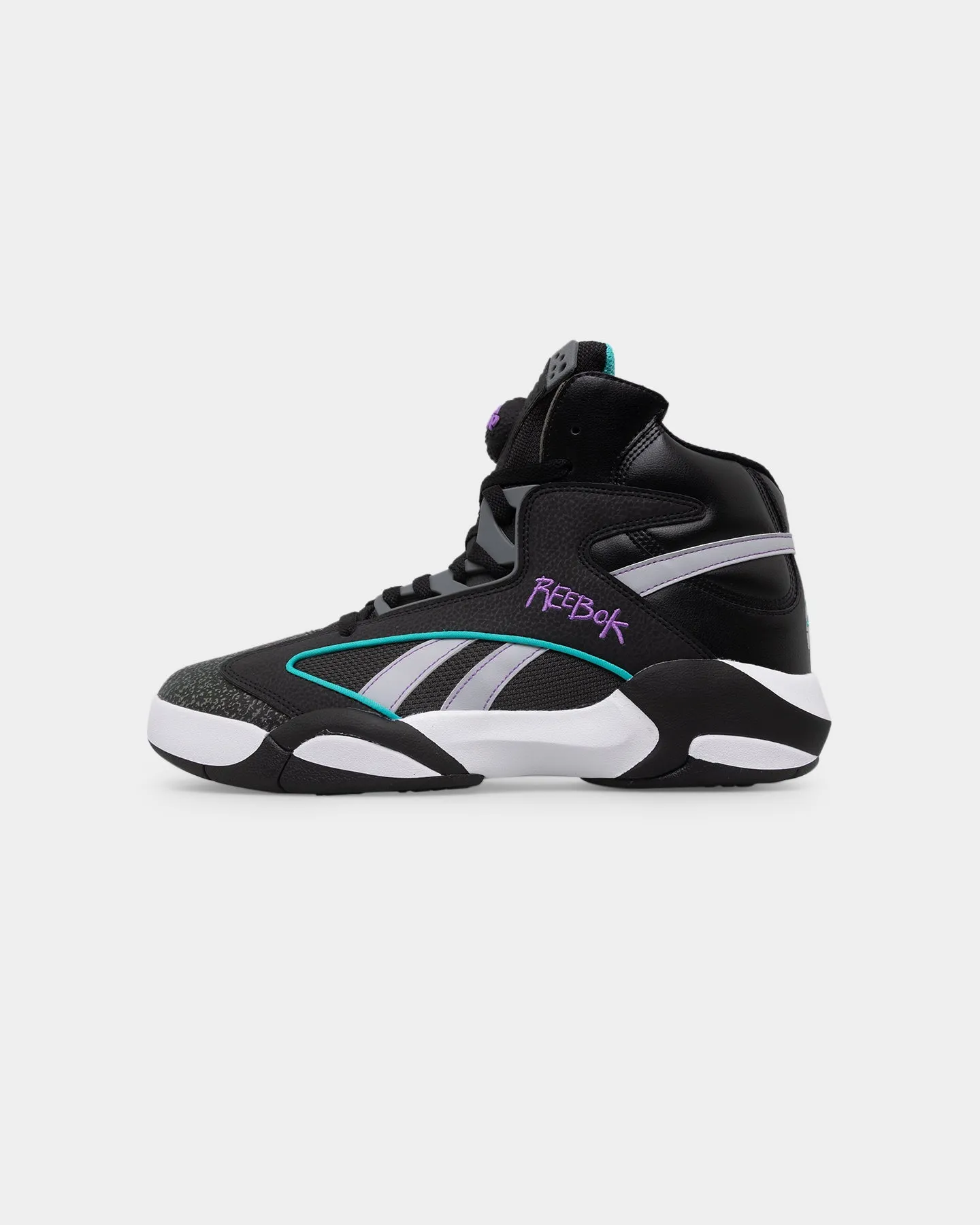Reebok Shaq Attaq Core Black/Pure Grey Freeze Grip Stretchable Material