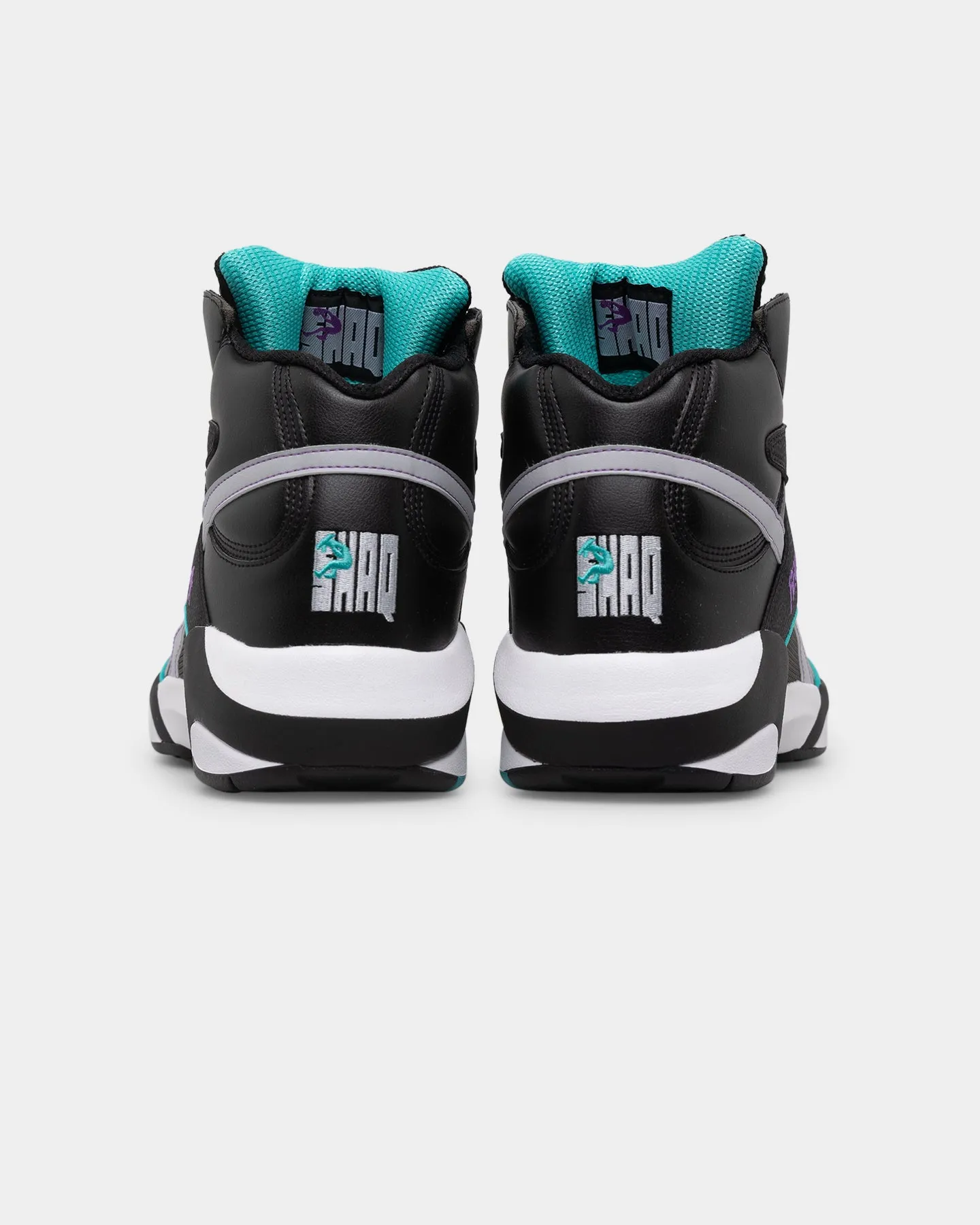 Reebok Shaq Attaq Core Black/Pure Grey Ventilated Mesh Sunny Walks Canvas