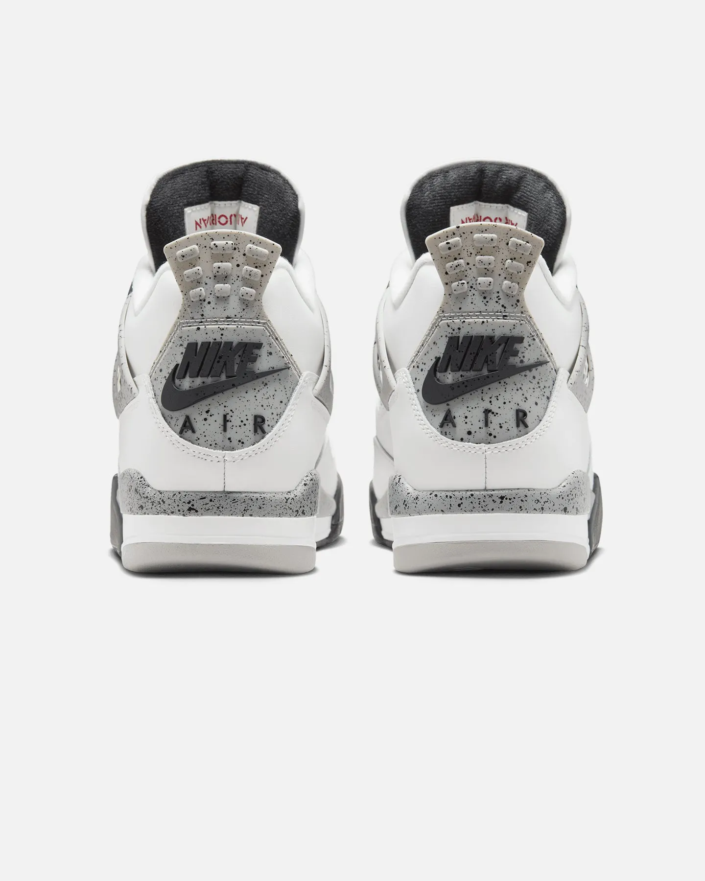 City Bright Jordan Air Jordan 4 Retro OG Remastered "White Cement" Summit White/Fire Red/Cement Grey