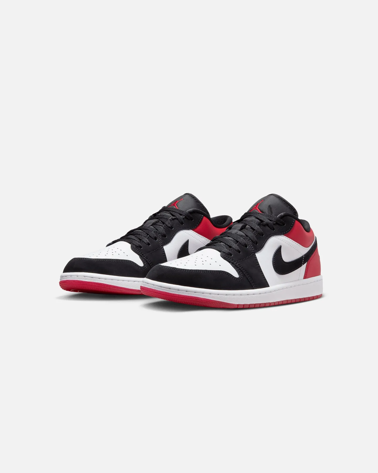 Wind Safe Jordan Air Jordan 1 Low SE "Black Toe" White/Black/Red