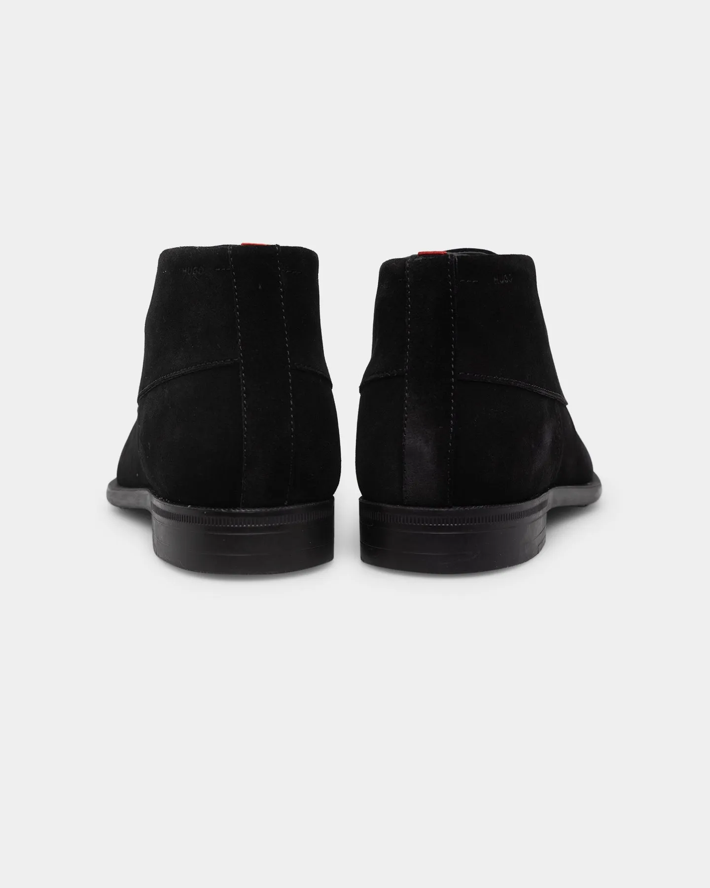 Hugo Boss Kyron Desert Suede Boots Black Global Fit