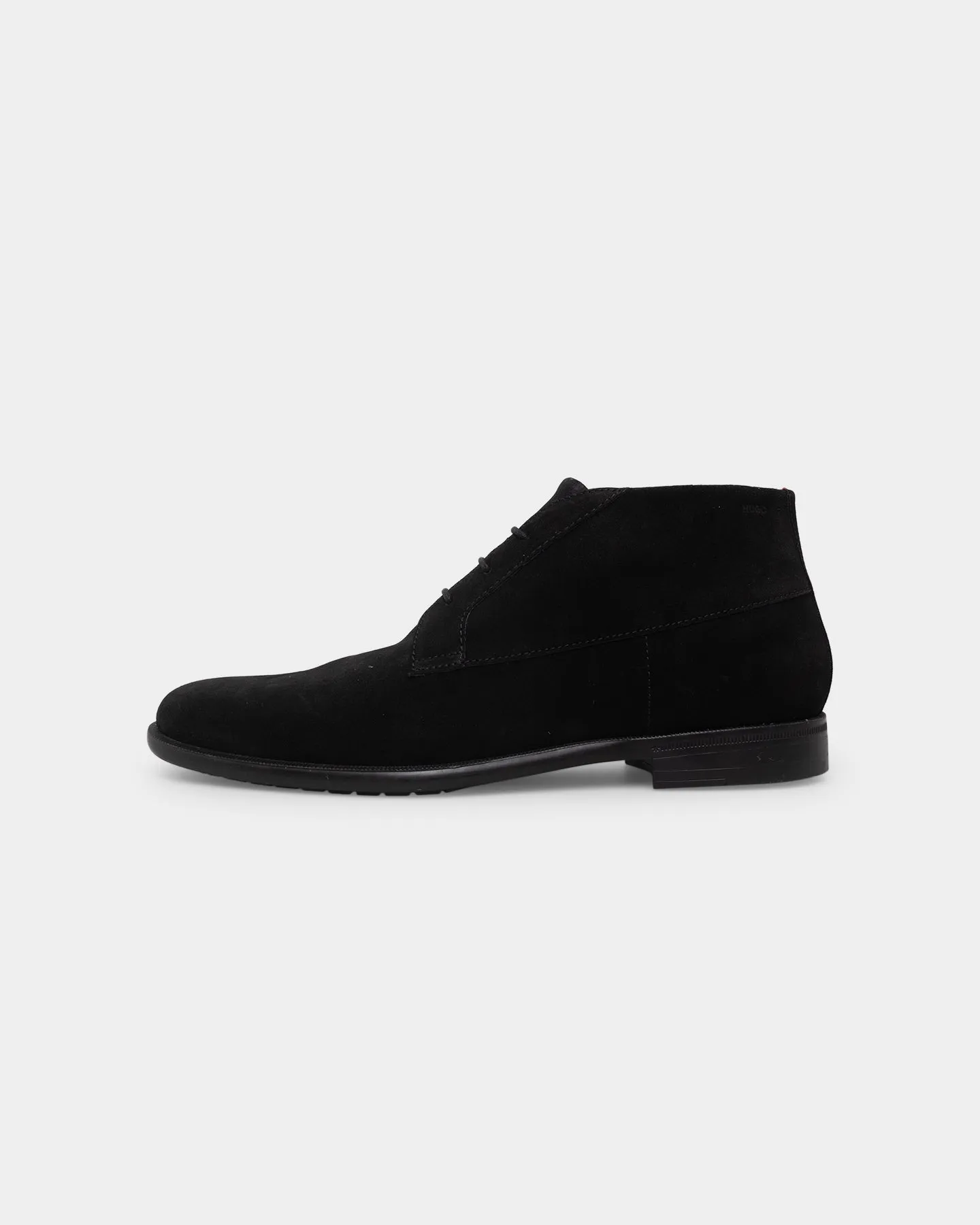 Hugo Boss Kyron Desert Suede Boots Black Daily Comfort Ventilated Design