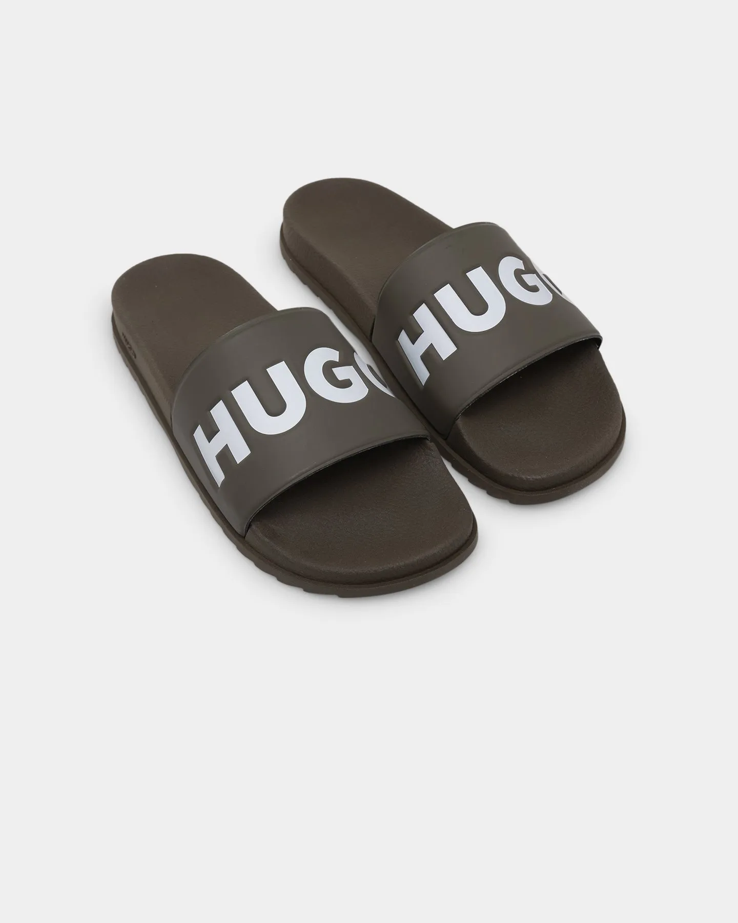 Hugo Boss Match It Slides Dark Green Pastel tone