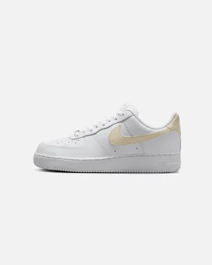 Kids Fun Fire Red Nike Air Force 1 '07 Essentials White/Khaki