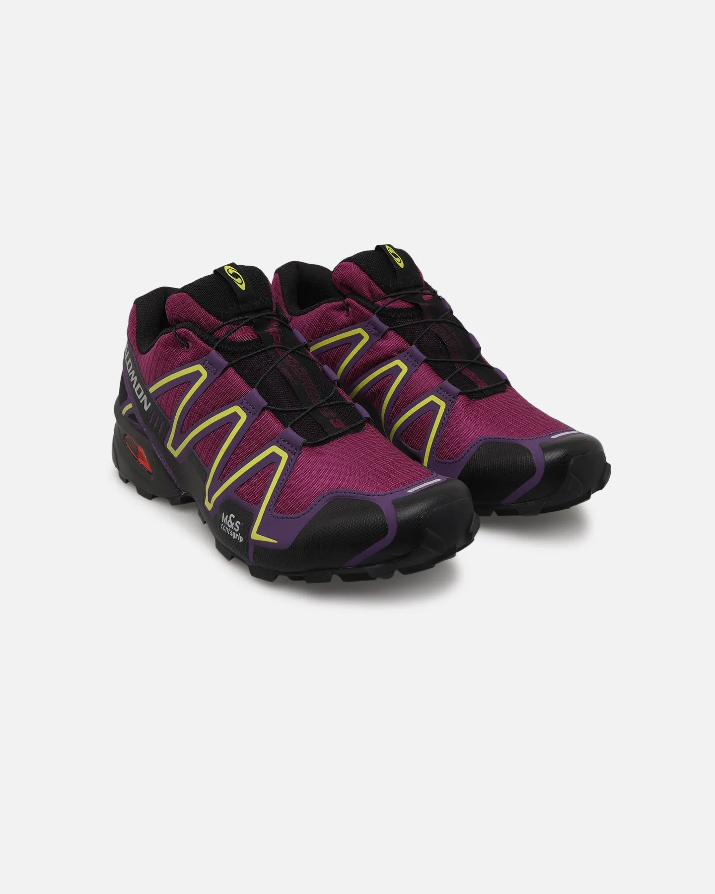 Salomon Speedcross 3 Plum Feather Light Cold Weather Early Jog