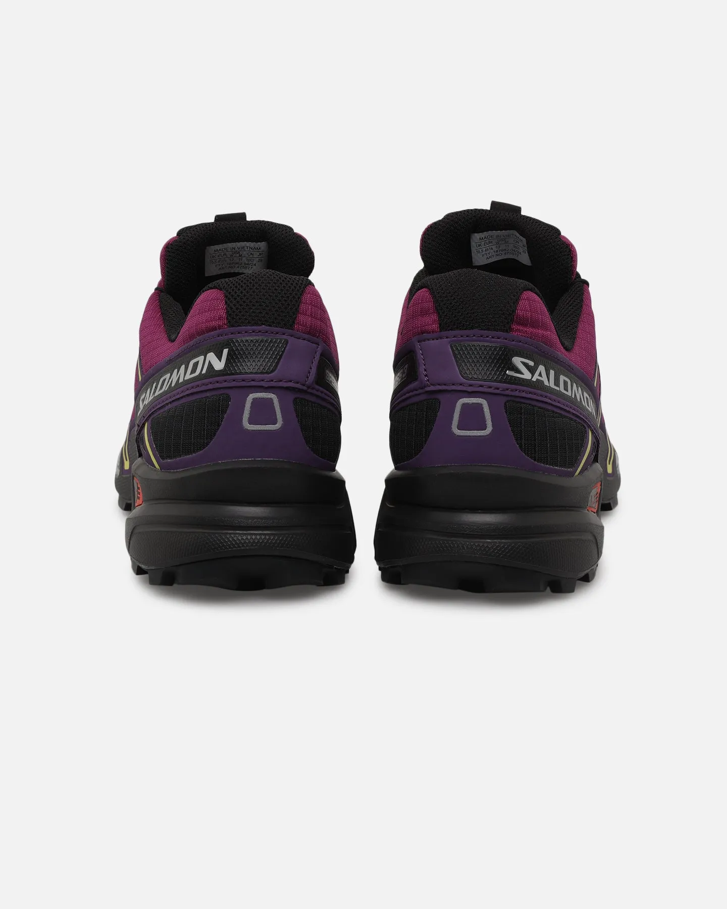 Wide fit evening run Salomon Speedcross 3 Plum