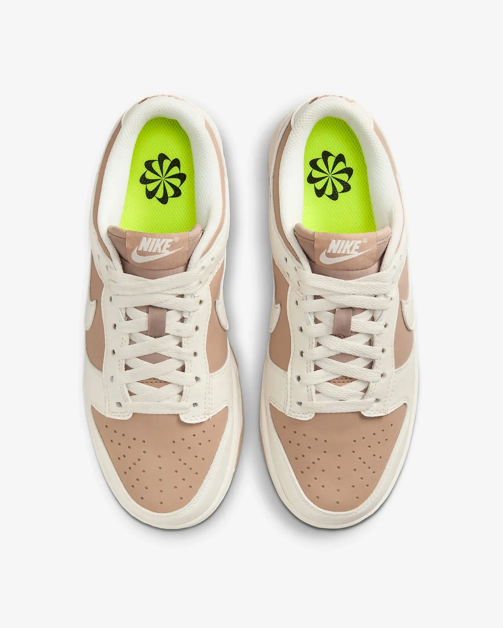 Breathable Insole Cover Dunk Women Low (Oatmeal)