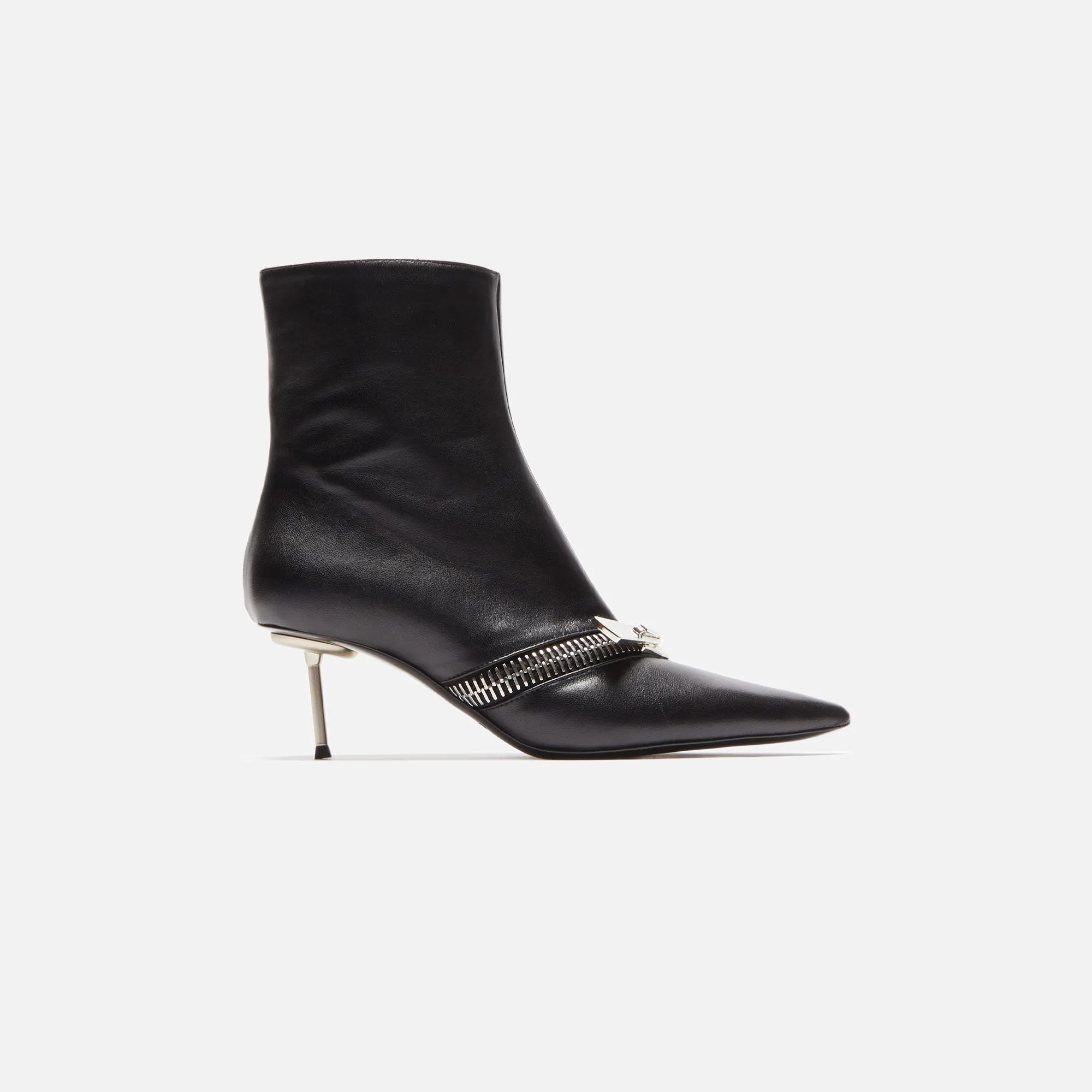 Slim Profile Coperni Zip Ankle Boot - Black
