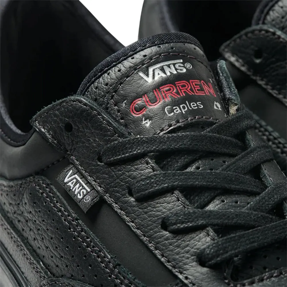 Vans - Skate Curren Caples VCU (Black) Resistance to wear Light Pace