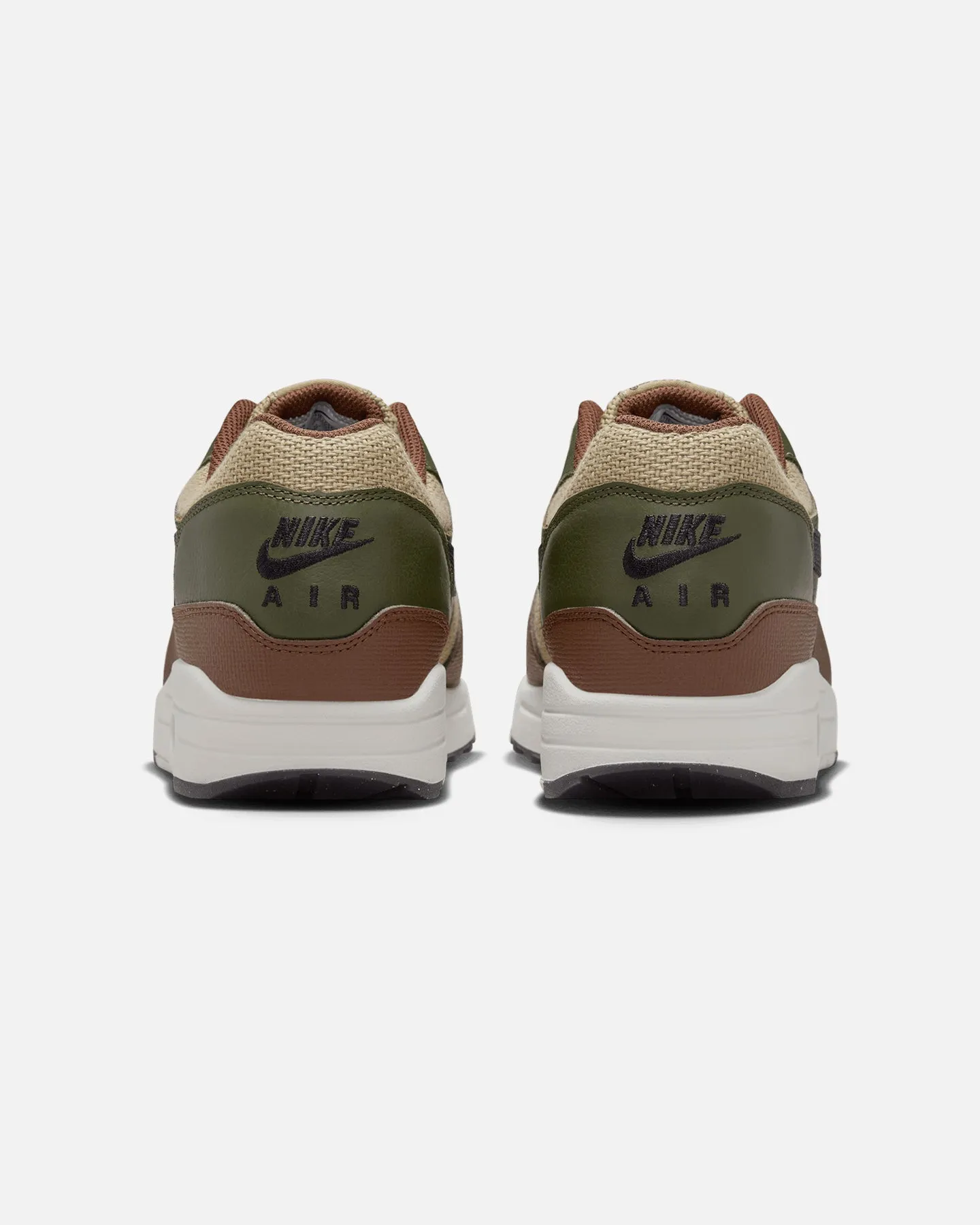 Ventilated Mesh Sunny Walks Nike Air Max 1 Essential Premium Neutral Olive/Black