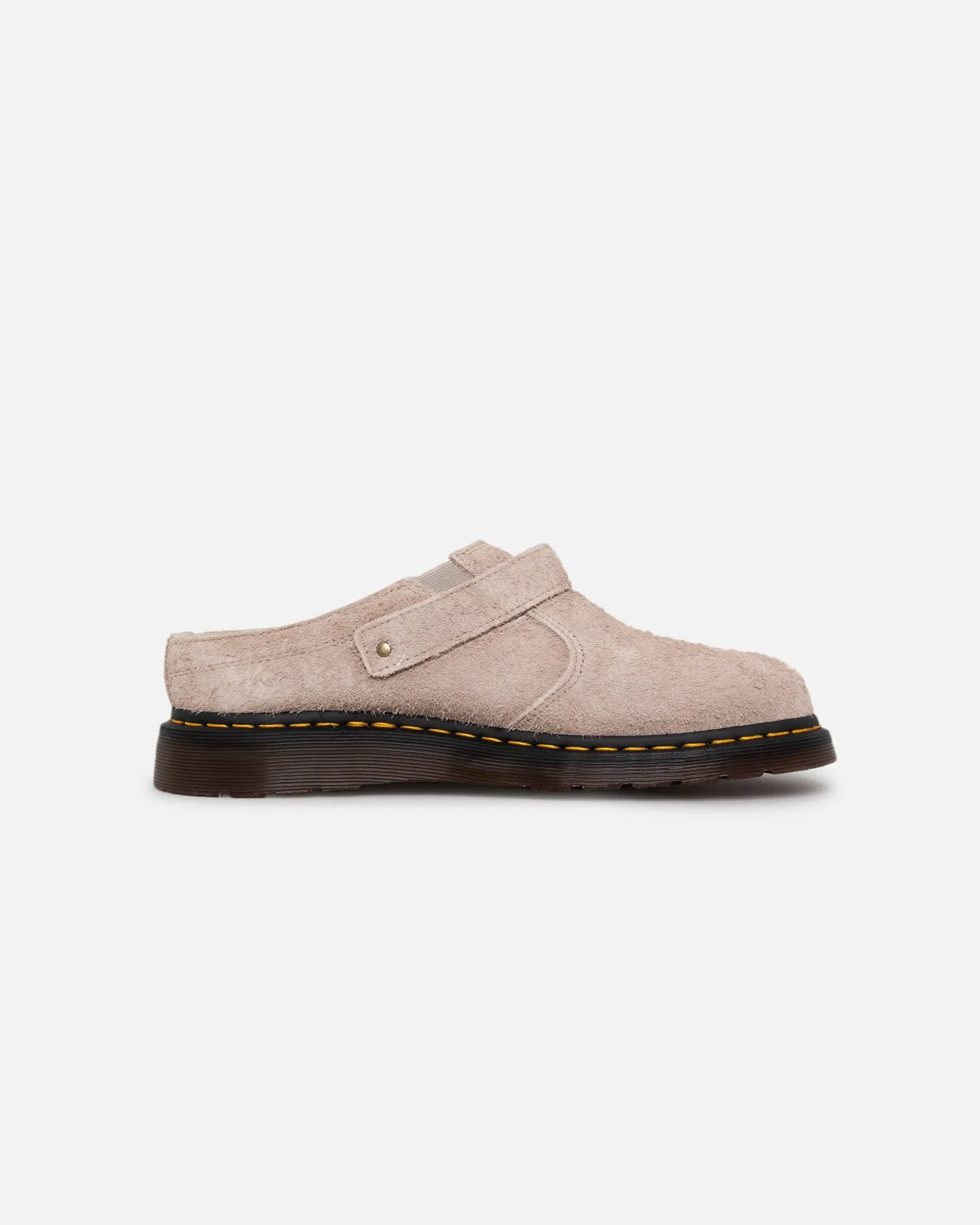 Dr. Martens Isham Buckle Mule Taupe Retro Mood
