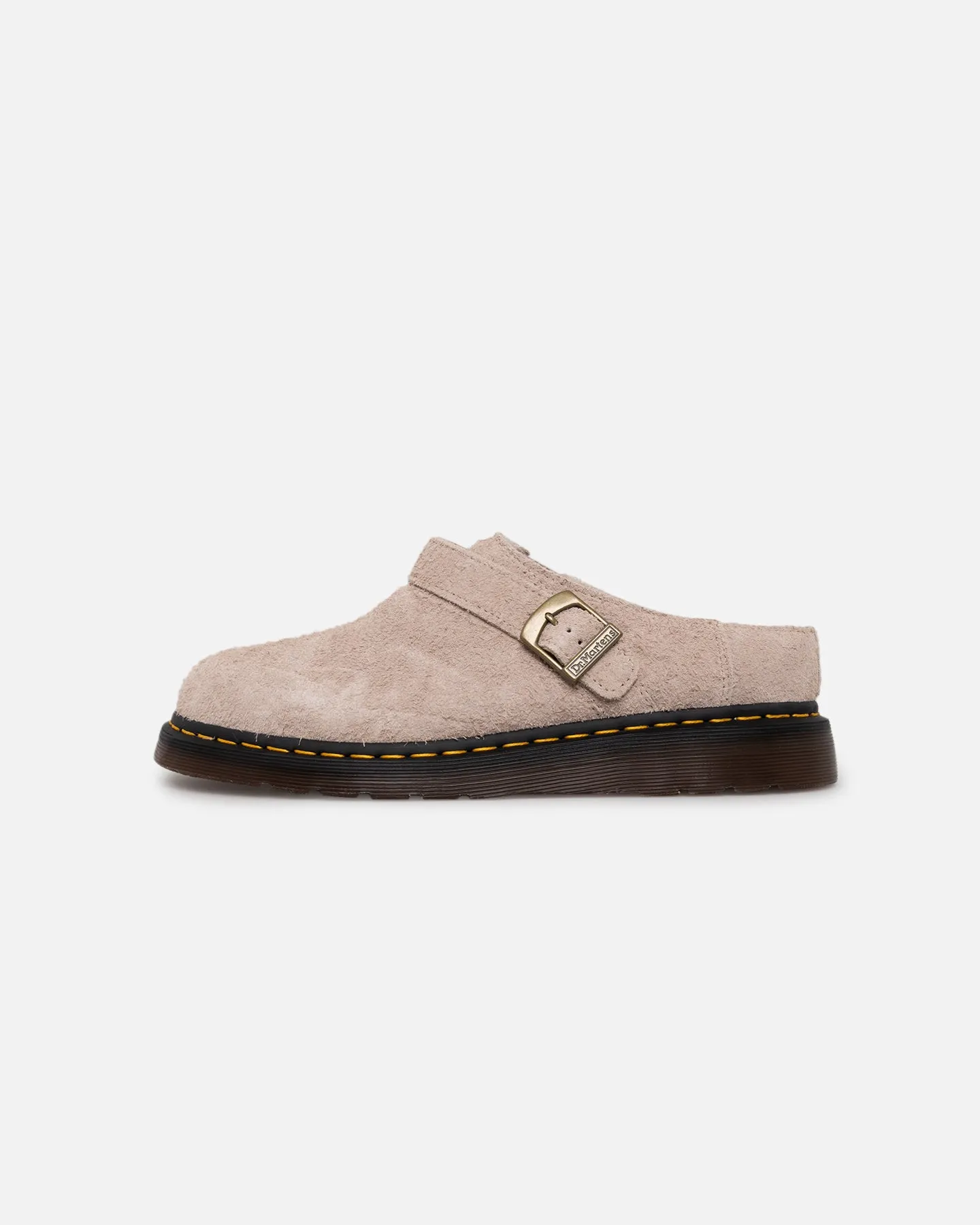 Dr. Martens Isham Buckle Mule Taupe Performance