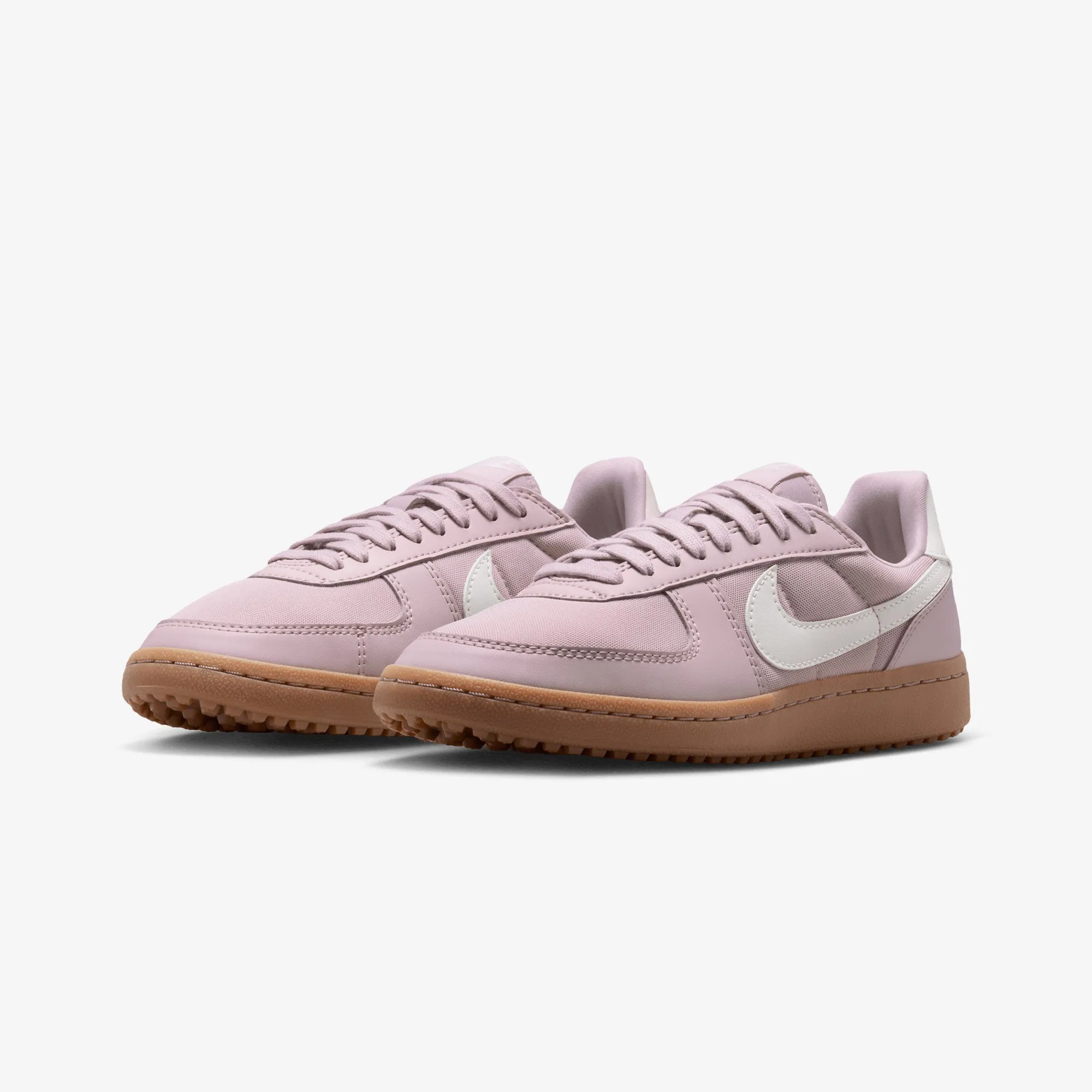Compression Molded Soles NIKE | FIELD GENERAL { PLATINUM VIOLET/SAIL-GUM DARK BROWN