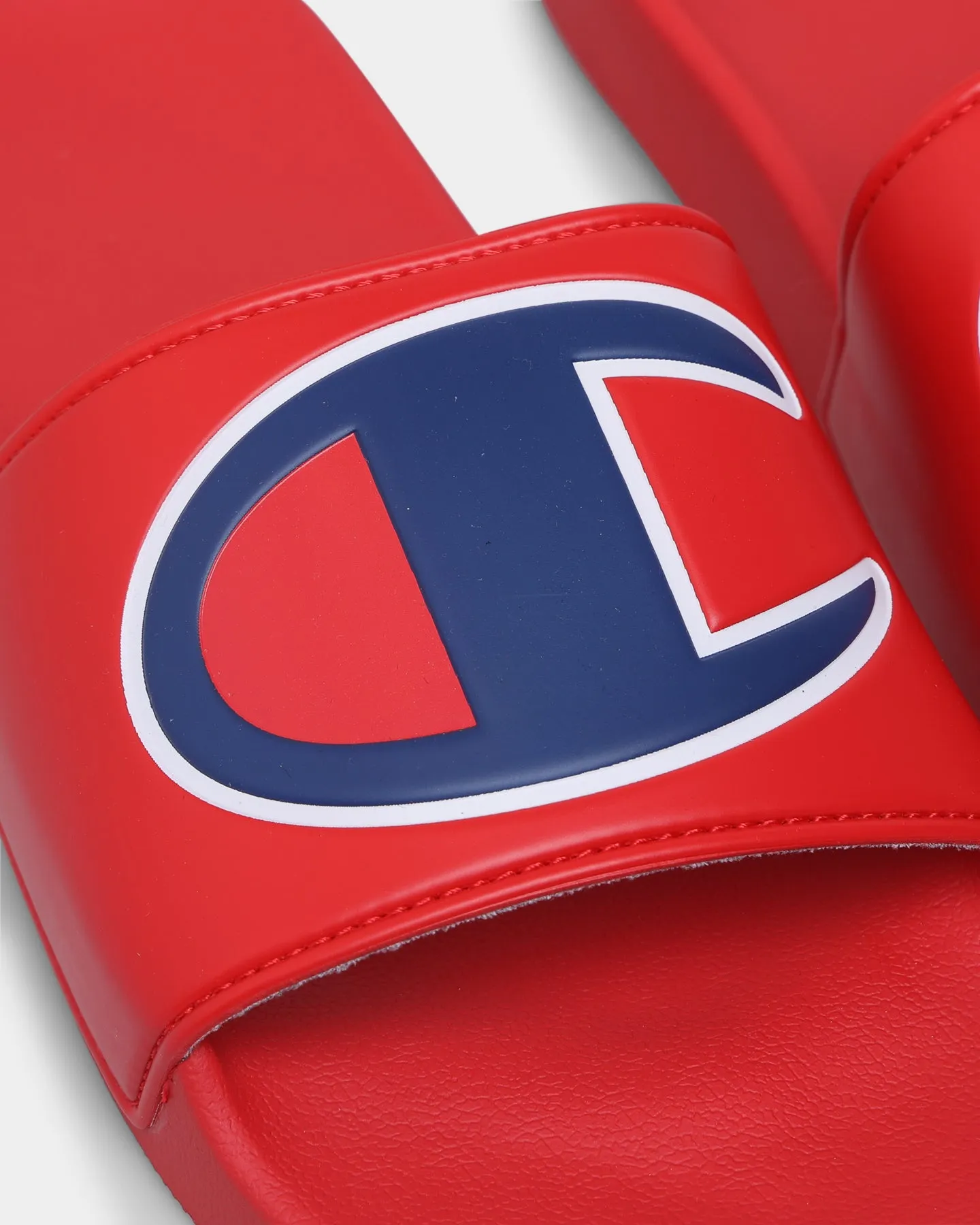 Padded Tongue Dry Fast IPO Slides Red/Red