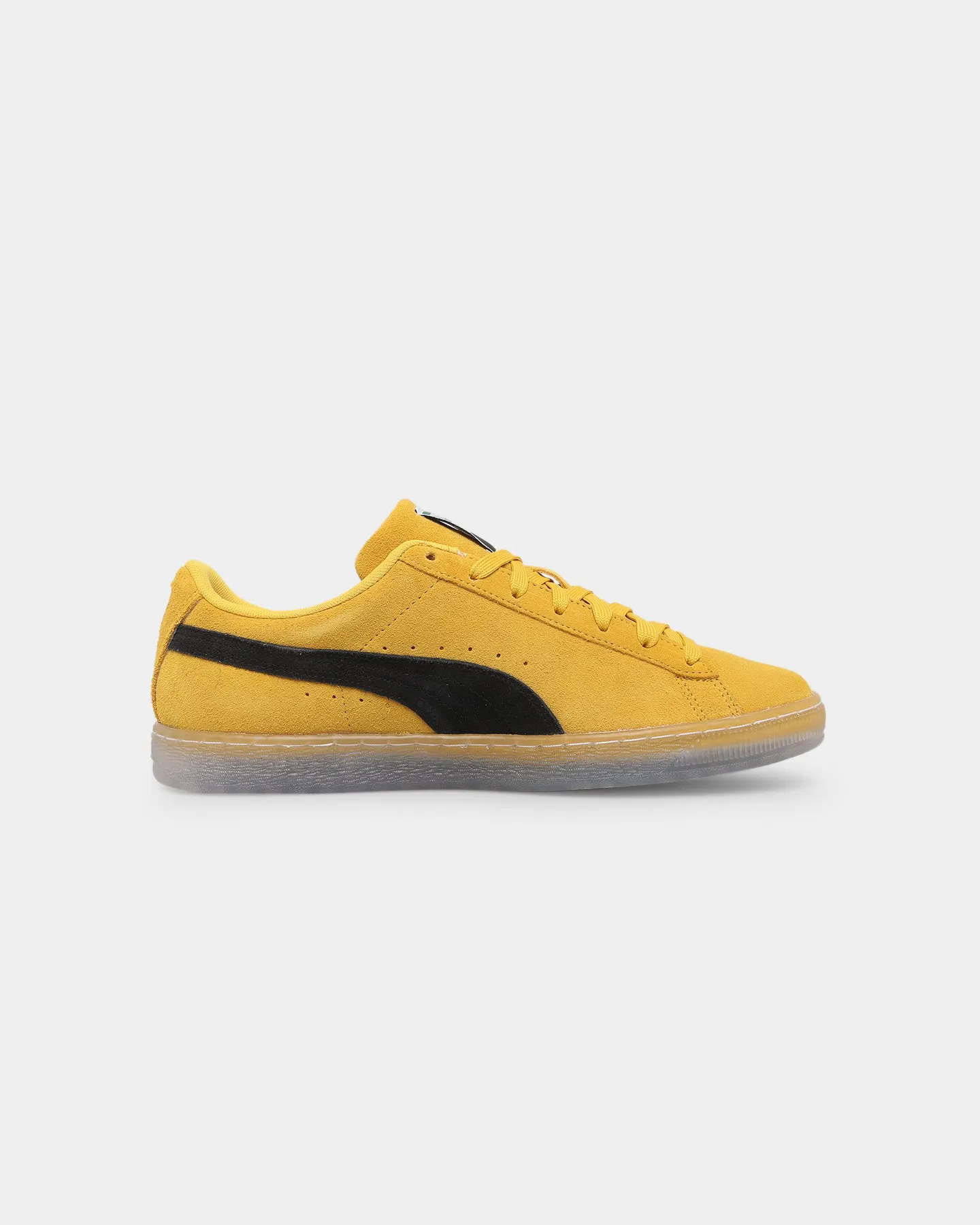 Anti Slip Club Edge Puma Suede Translucent Shoes Spectra Yellow-Translucent