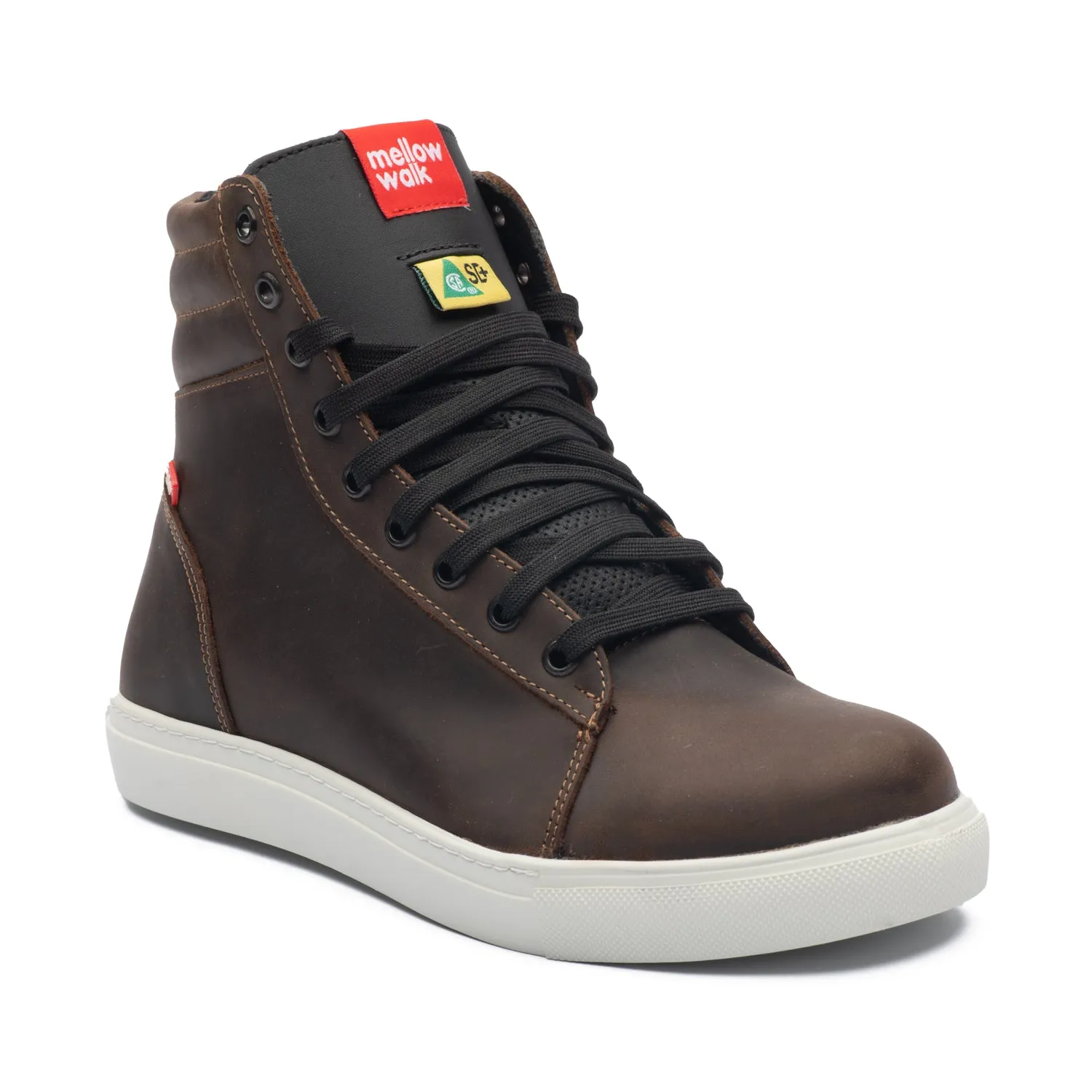 Jessica Women's 6" Steel Toe Work Boots 486074BRN Trail Ready Matte Tone