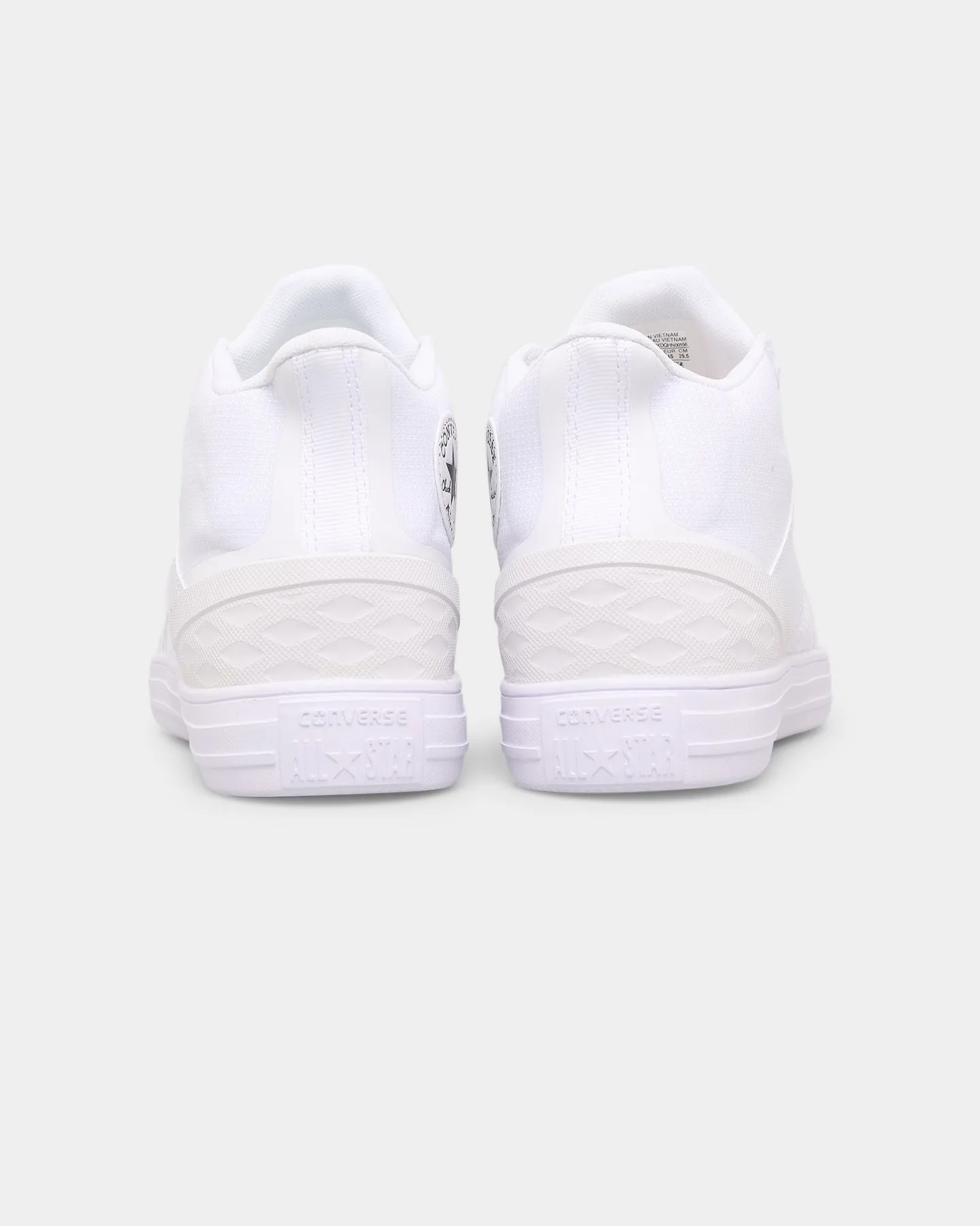 Gold Tone Wet Grip Converse Chuck Taylor All Star Flux Ultra Mid White/Black/White