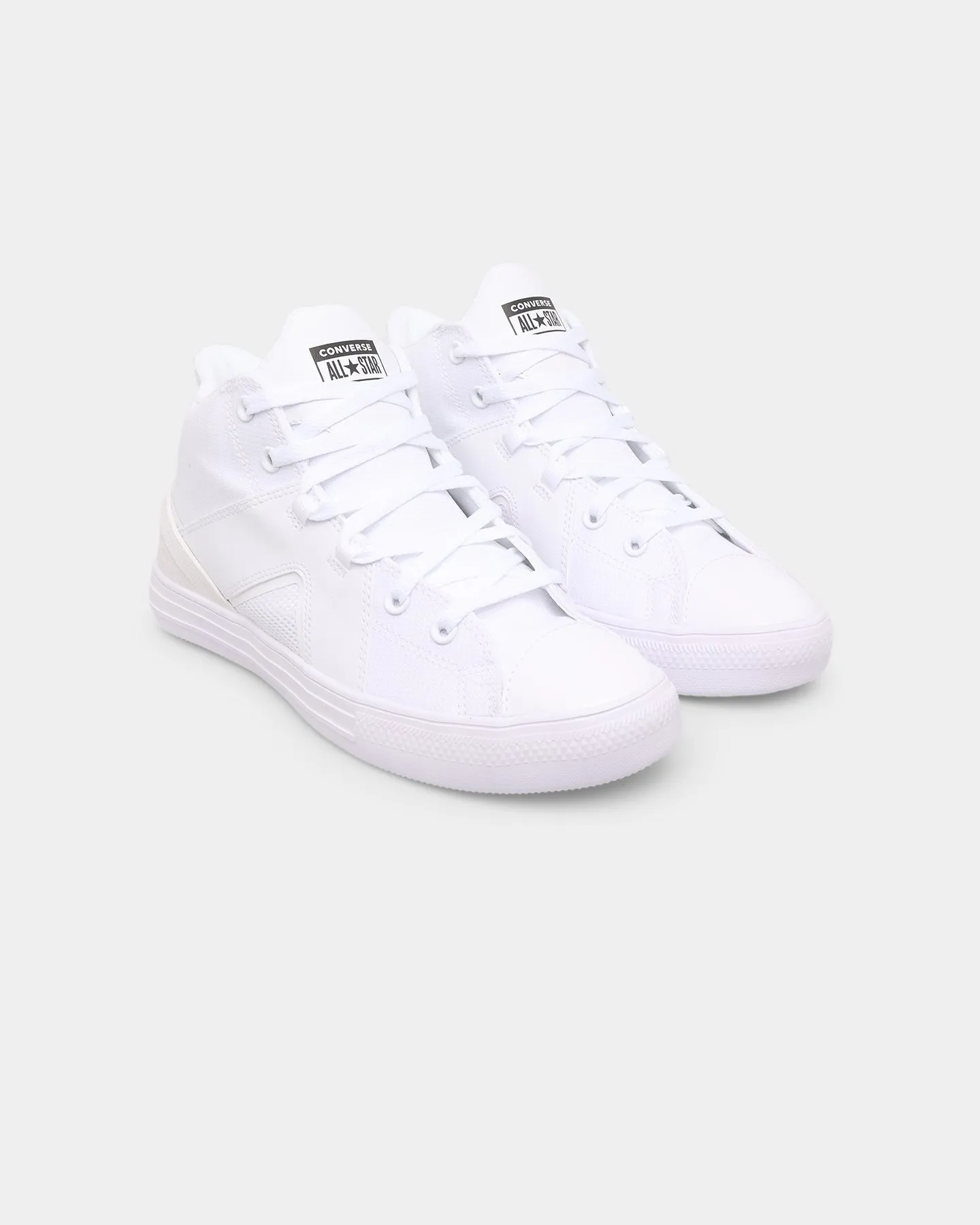 Converse Chuck Taylor All Star Flux Ultra Mid White/Black/White Buckle Fit Ventilated Mesh Sunny Walks