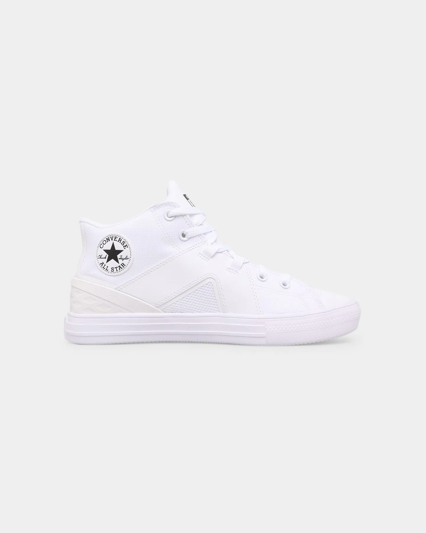 Comfort Ankle Converse Chuck Taylor All Star Flux Ultra Mid White/Black/White