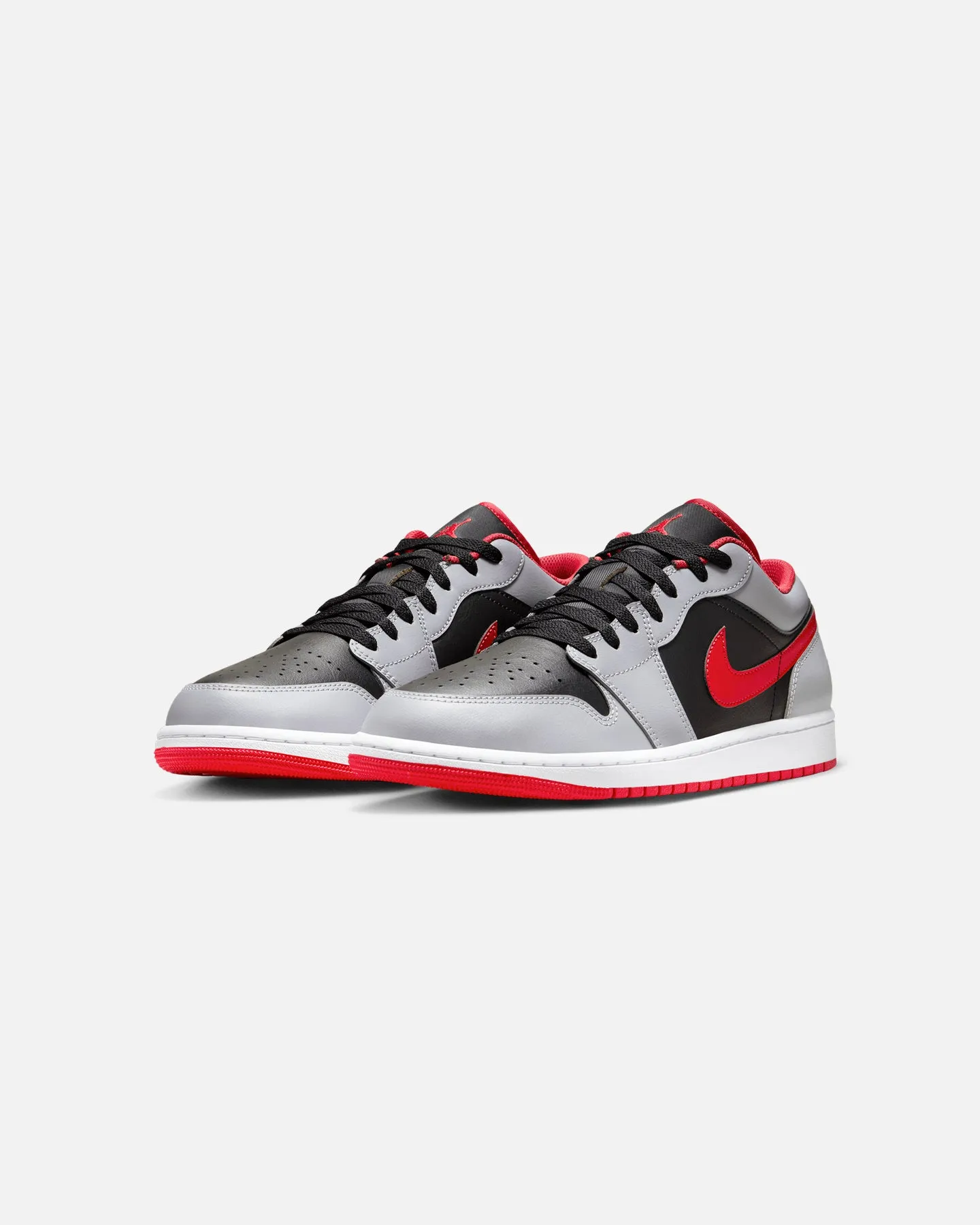 Joy Mood Rain Step Jordan Air Jordan 1 Low Black/Fire Red