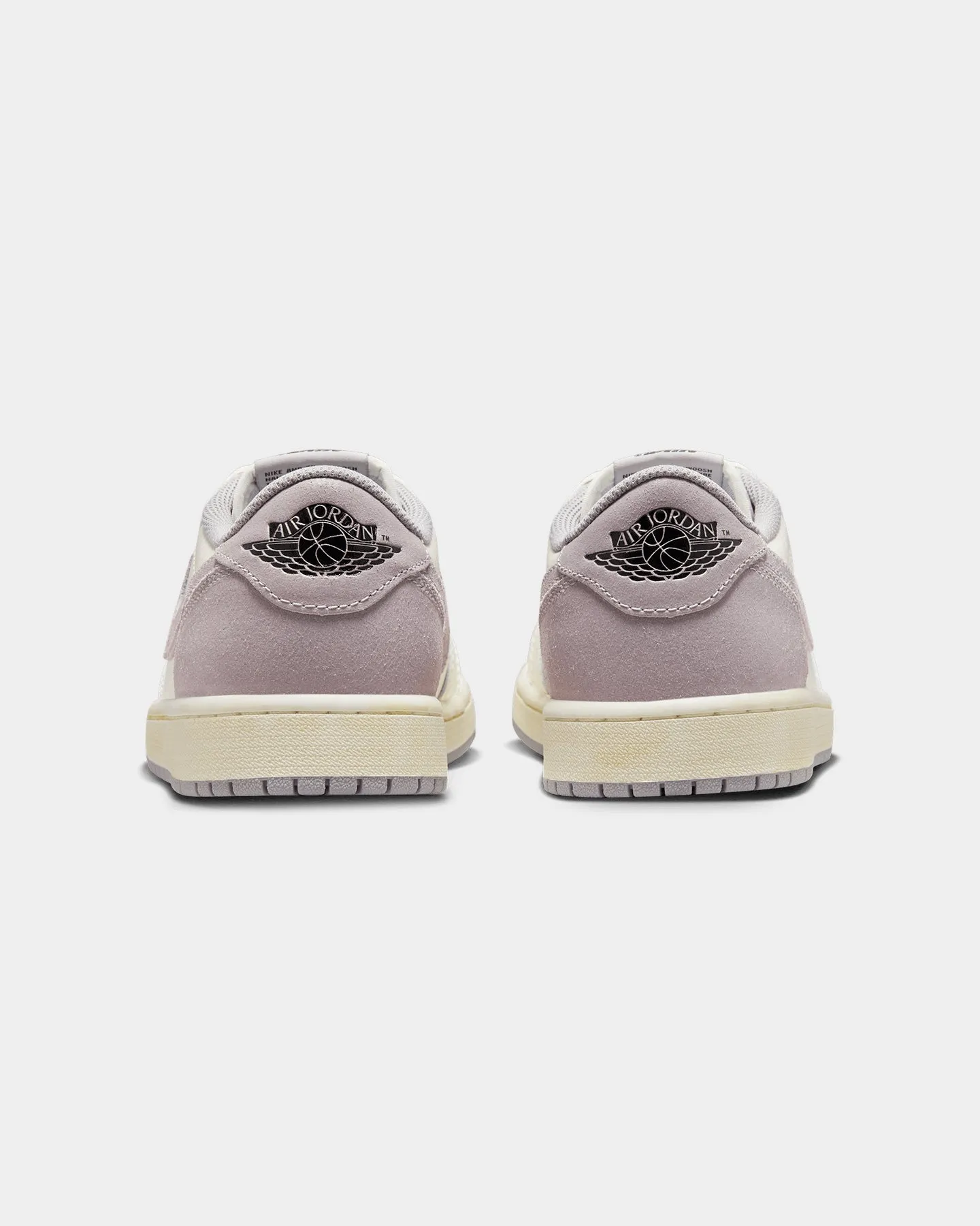 Modern Bold Lace Up Style Jordan Air Jordan 1 Low OG "Atmosphere Grey" Sail/Black