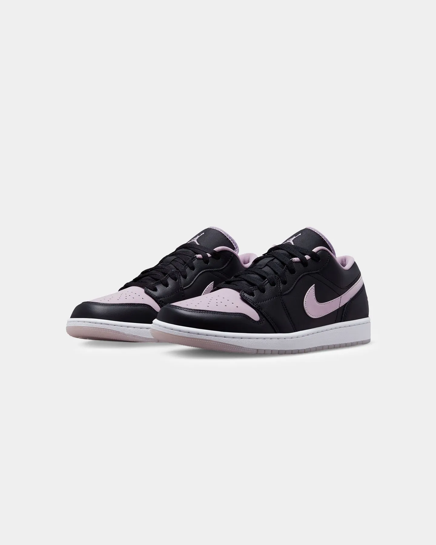 Jordan Air Jordan 1 Low SE "Black Lilac" Black/Iced Lilac Queen Fit Elastic