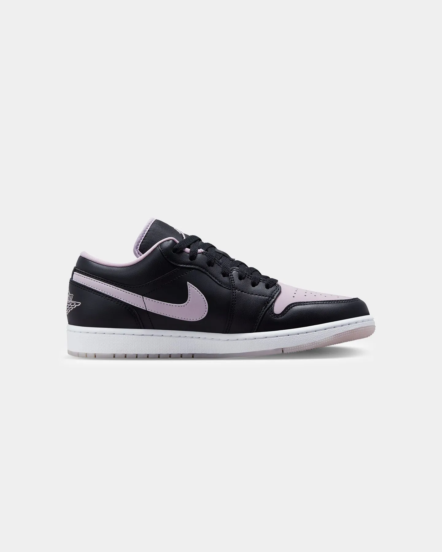 Jordan Air Jordan 1 Low SE "Black Lilac" Black/Iced Lilac Sweat Resistant Gym Workout Daily Comfort
