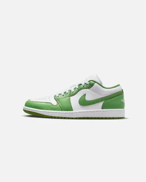 Jordan Air Jordan 1 Low SE "Chlorophyll" White/Chlorophyll Yoga Base Form Ease