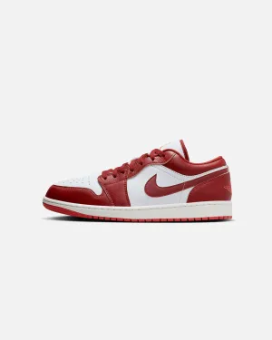 Jordan Air Jordan 1 Low SE White/Dune Red Valley Run Comfort support