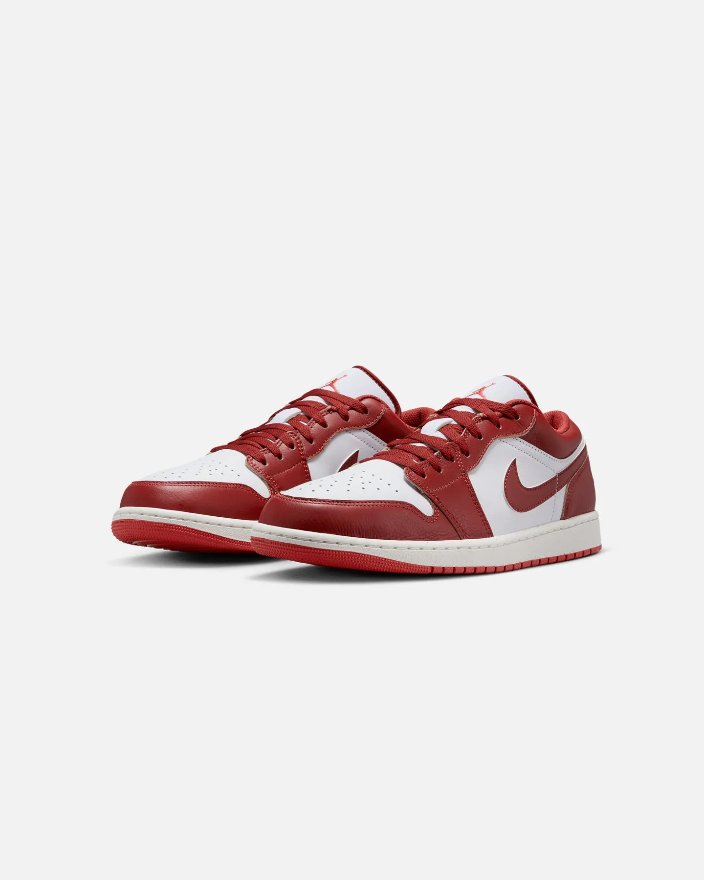 Hot Pick Cotton Touch Jordan Air Jordan 1 Low SE White/Dune Red