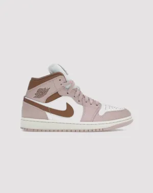 Jordan Air Jordan 1 Mid Abrasion Resistant Toe Cap