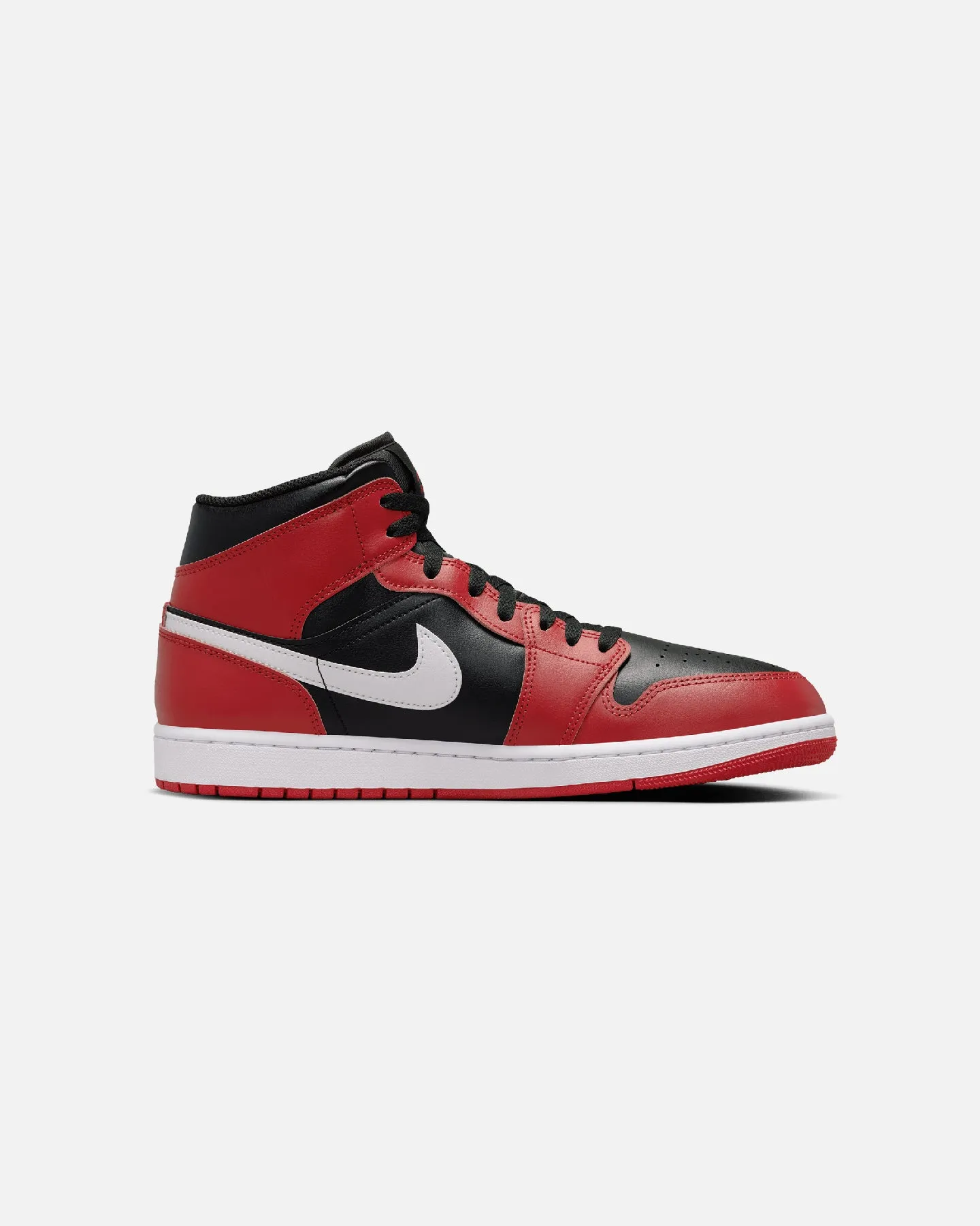 Jordan Air Jordan 1 Mid "Black/Gym Red" Black/Red Dad Style