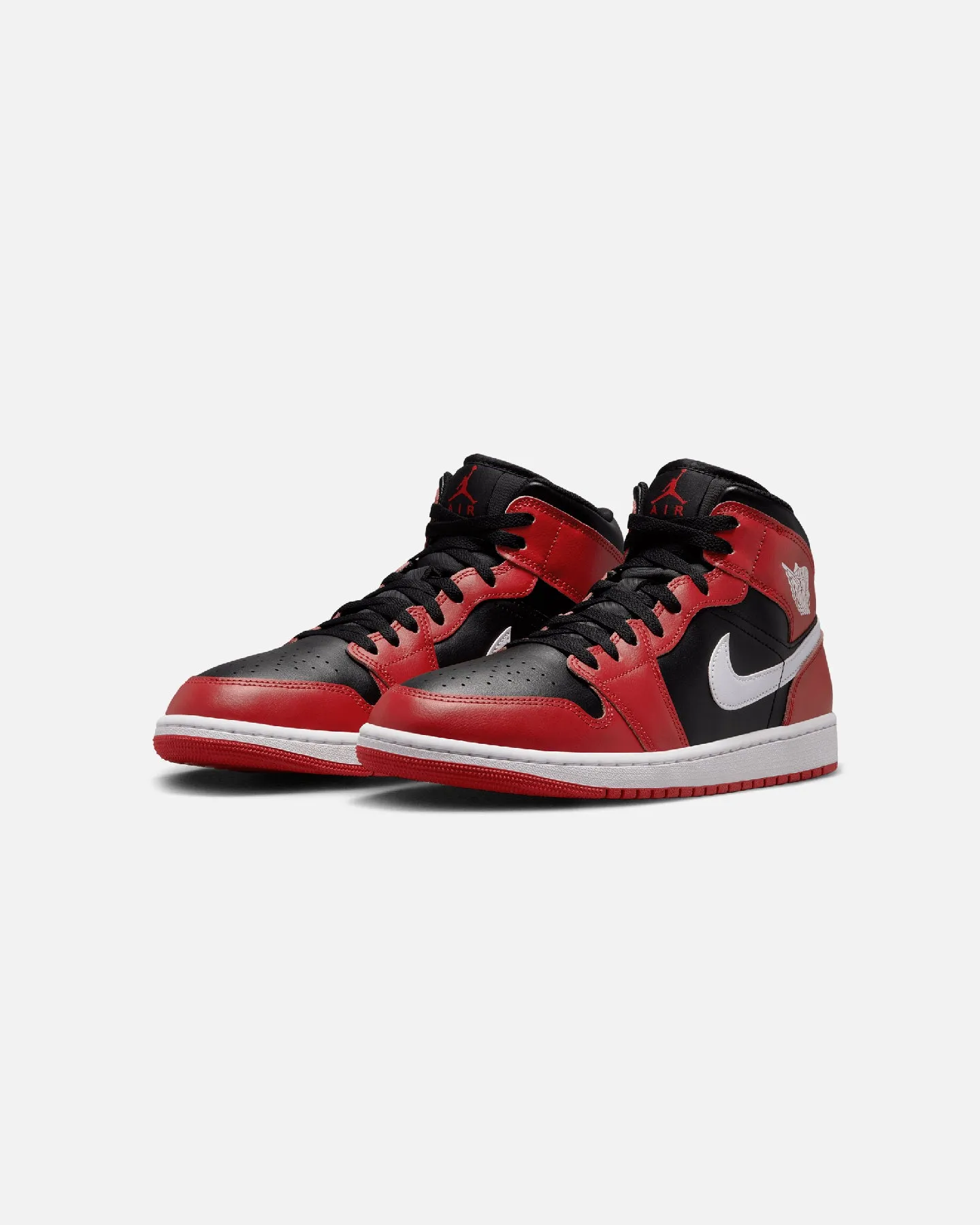 Jordan Air Jordan 1 Mid "Black/Gym Red" Black/Red Sand Move